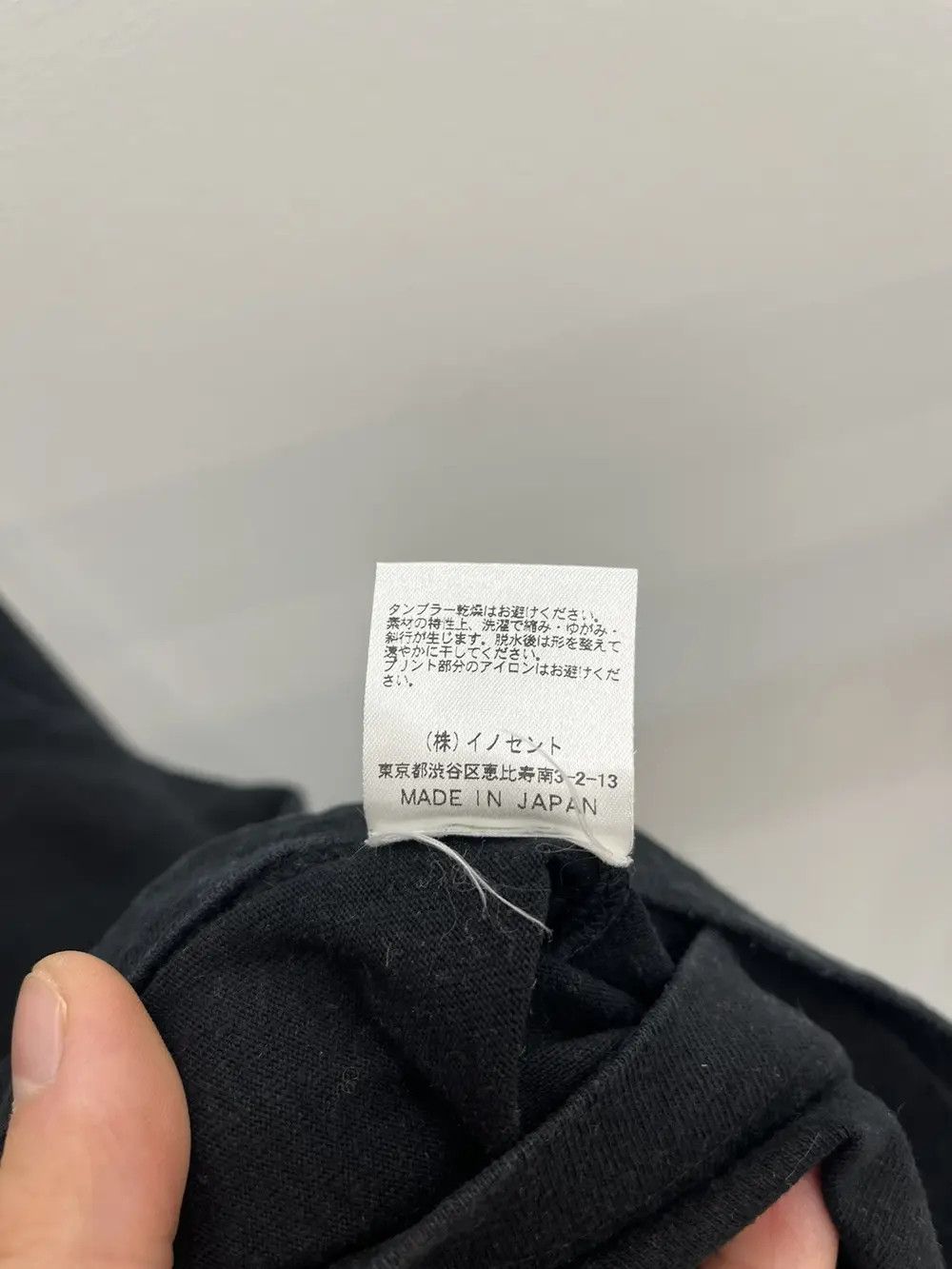 Japanese Brand Nimes Made In Japan Margiela Style Long Sleeve Tee T-Shirt Size S / US 4 / IT 40 - 5 Thumbnail