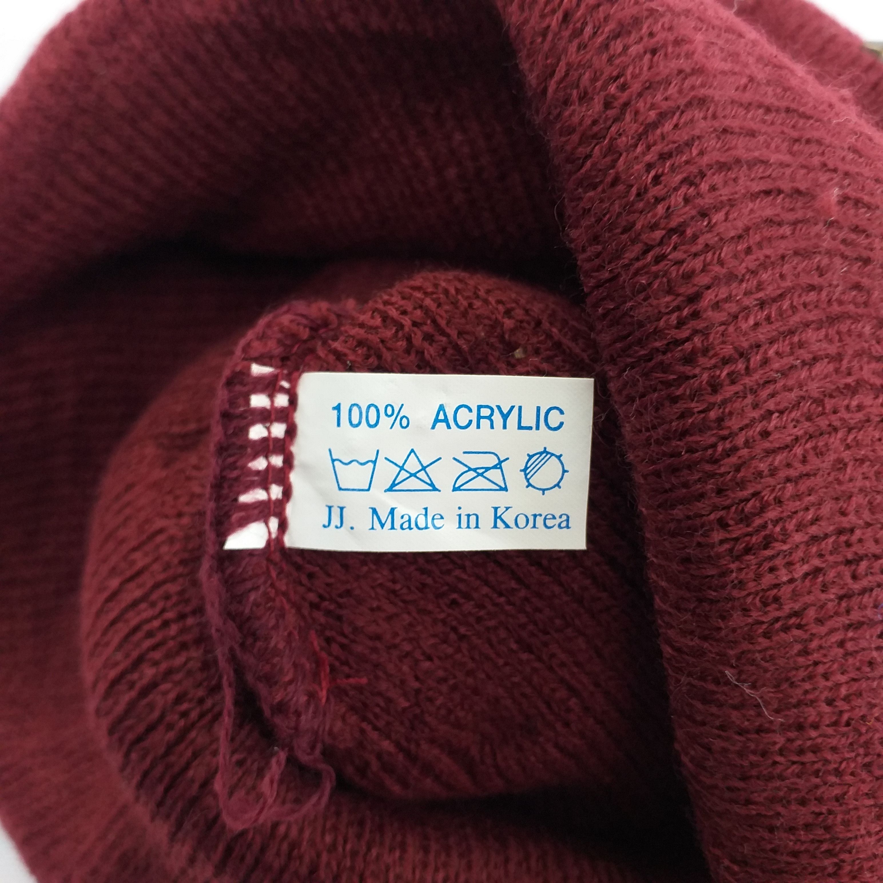 Japanese Brand Punk Style Snow Cap Hat Beanie -BN138 Size ONE SIZE - 4 Thumbnail