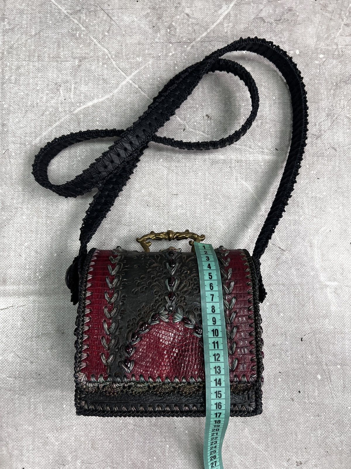 Japanese Brand Handmade crossbody exclusive bag gothic red hysteric glamour Size ONE SIZE - 11 Thumbnail