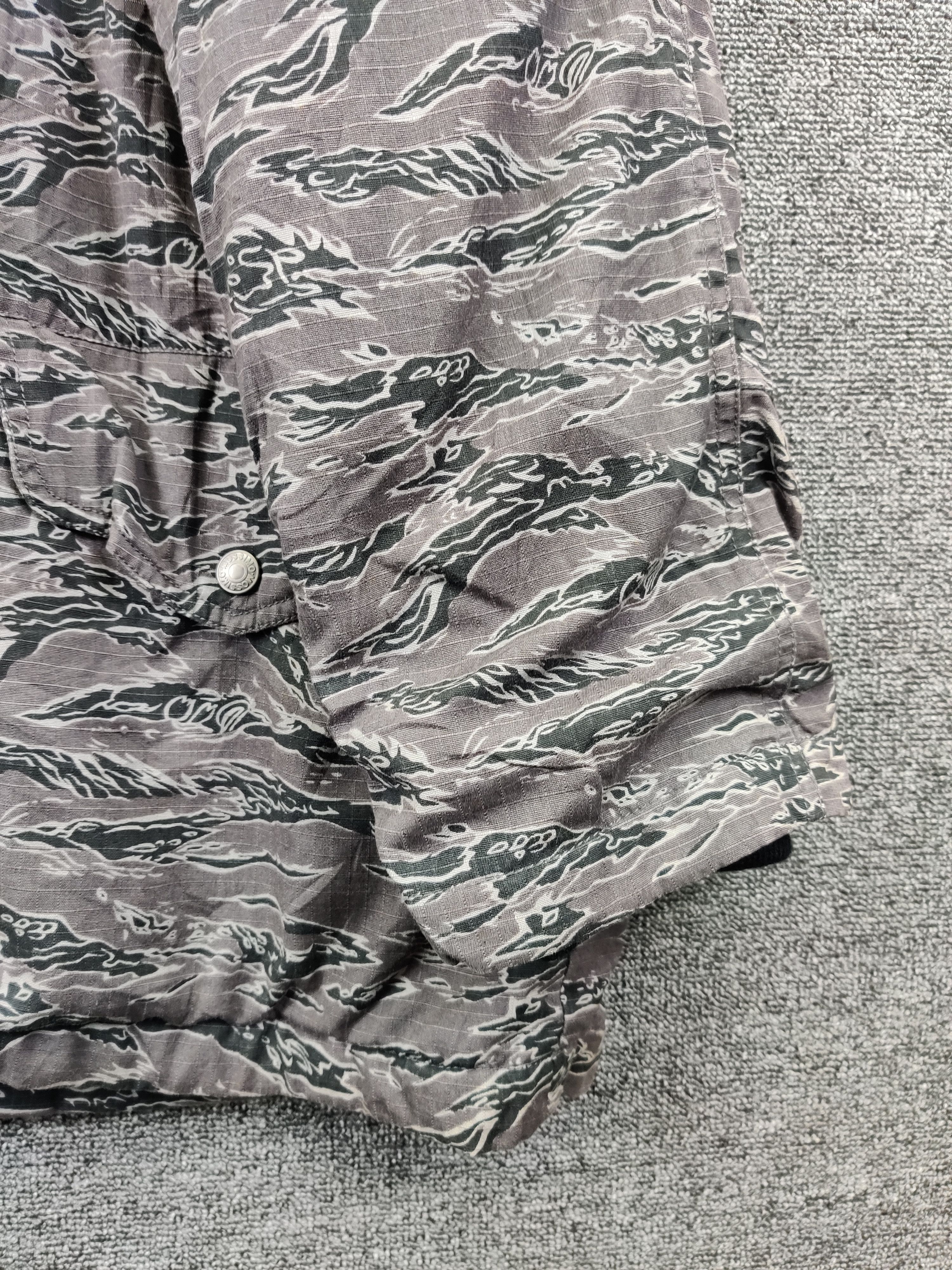 Mossimo Vintage Mossimo Sport Camouflage Flight Parka Fur Jacket Size US M / EU 48-50 / 2 - 3 Thumbnail