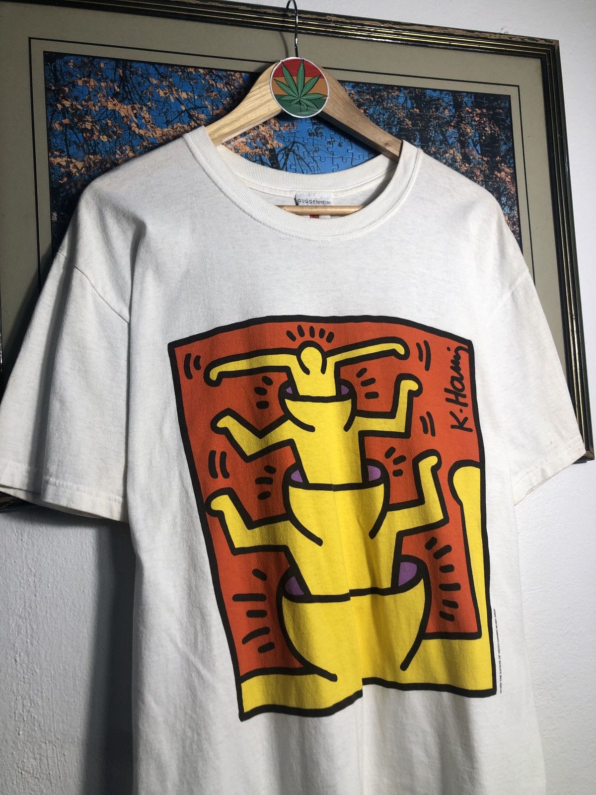 Keith Haring × Vintage RARE Vintage Keith Haring Guggenheim Museum Size US L / EU 52-54 / 3 - 2 Thumbnail