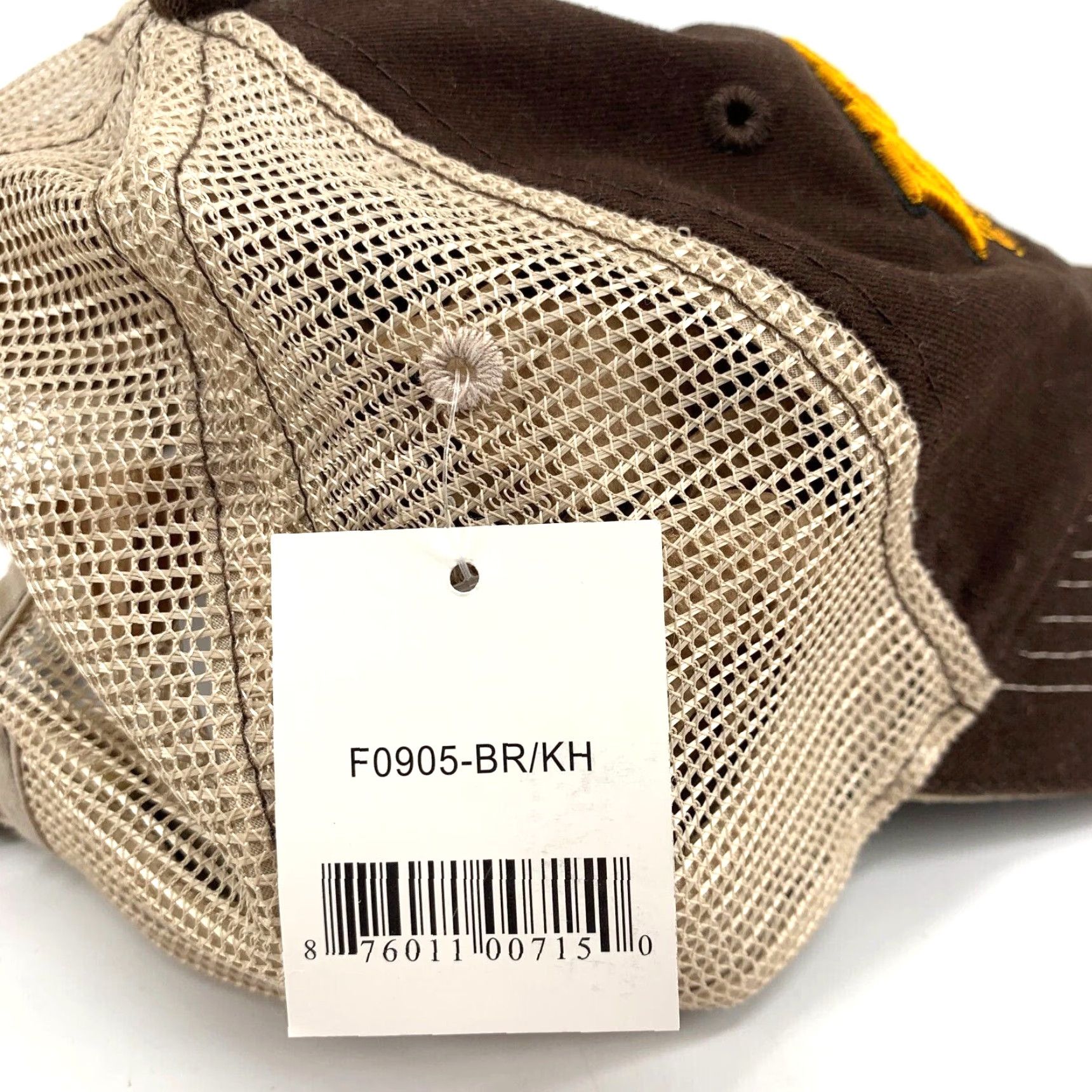 Olive Live Oak Trucker Hat Mens Brown Khaki Adjustable Solid Outdoor All Season NWT Size ONE SIZE - 6 Thumbnail