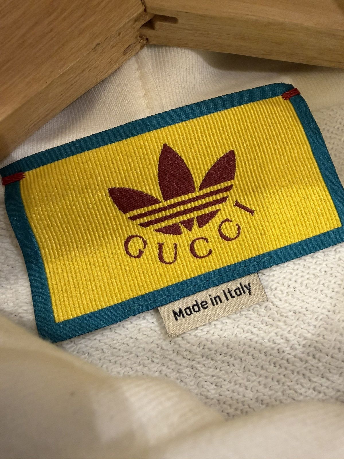 Gucci Gucci X Adidas Oversized Hooded Sweatshirt Size US XL / EU 56 / 4 - 3 Thumbnail