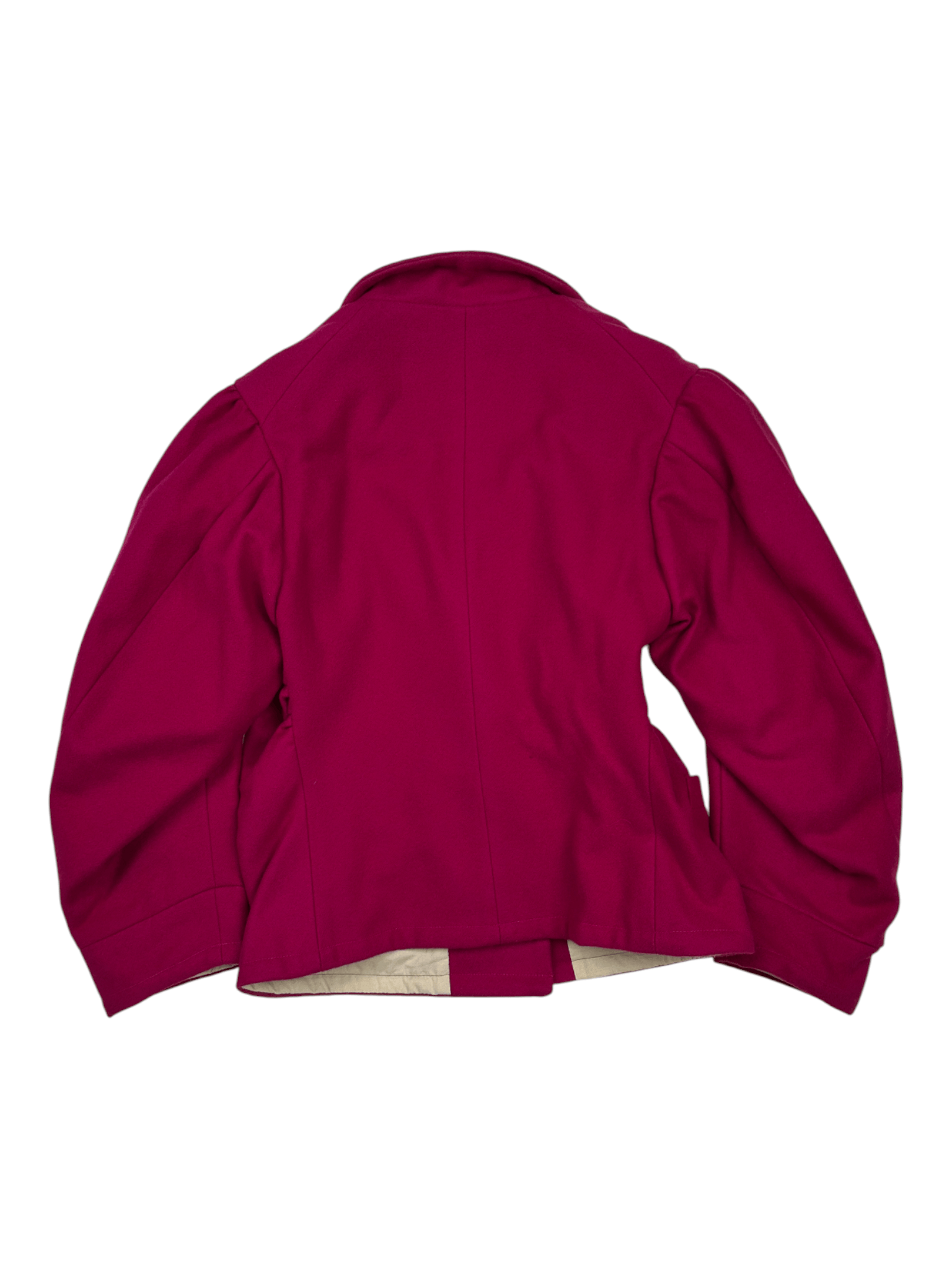 Dolce & Gabbana D&G Magenta Double Breasted Wool Jacket Size S / US 4 / IT 40 - 2 Thumbnail