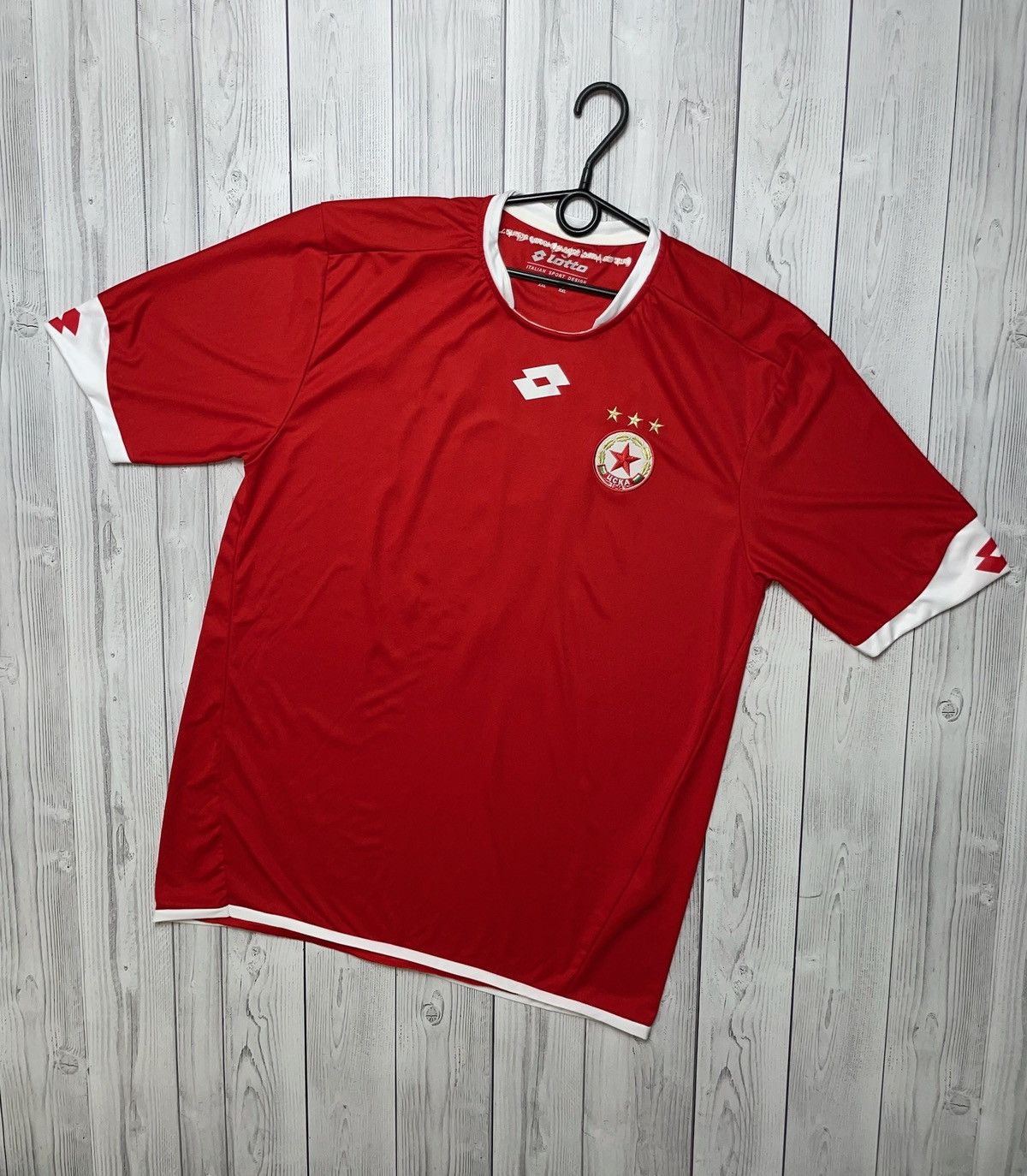 Vintage Vintage lotto soccer jersey CSKA Bulgari 8 Stoitchkov XXL Size US XXL / EU 58 / 5 - 2 Thumbnail