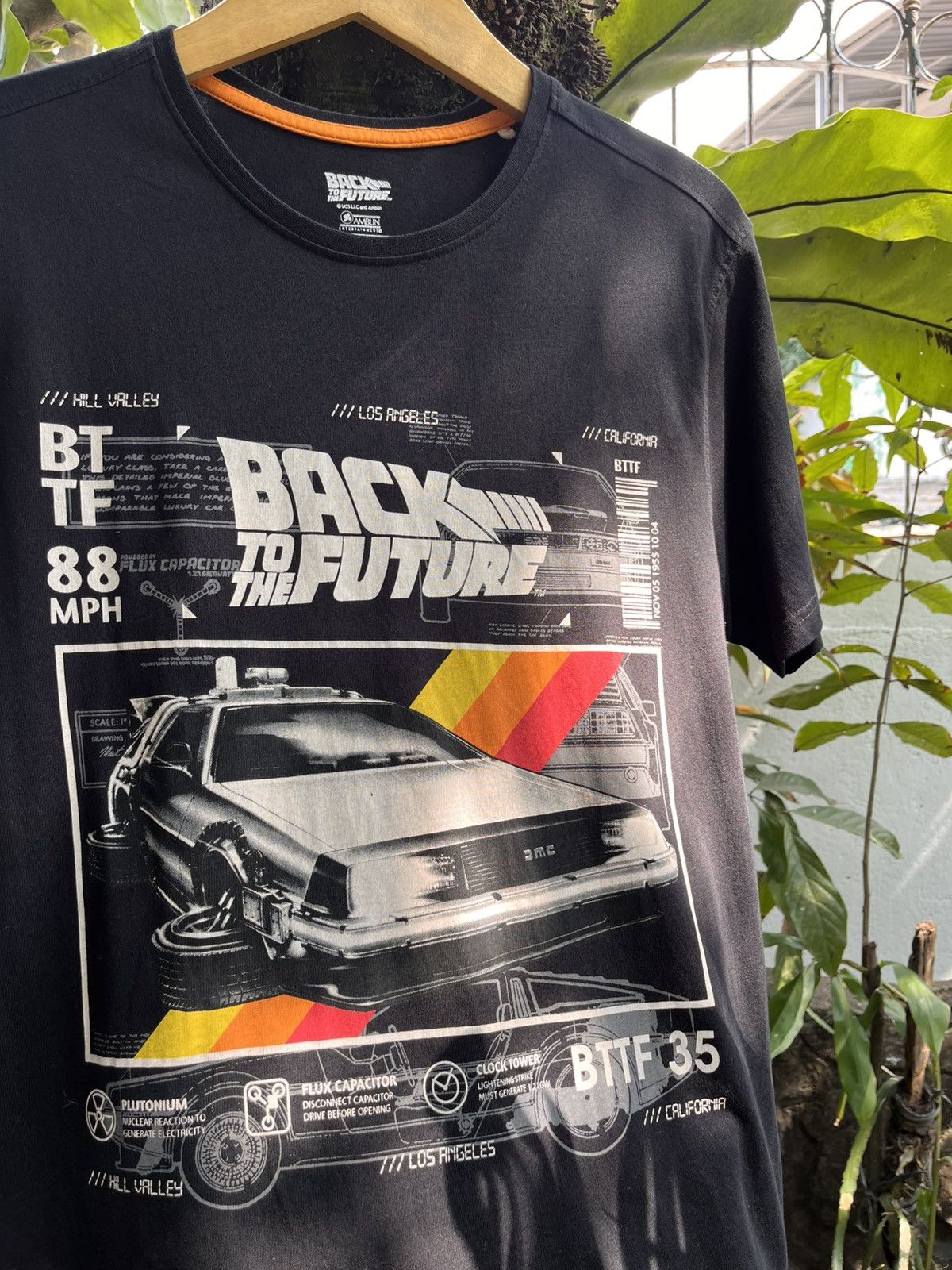 Vintage Rare Back to The Future Tshirt Size US L / EU 52-54 / 3 - 2 Thumbnail
