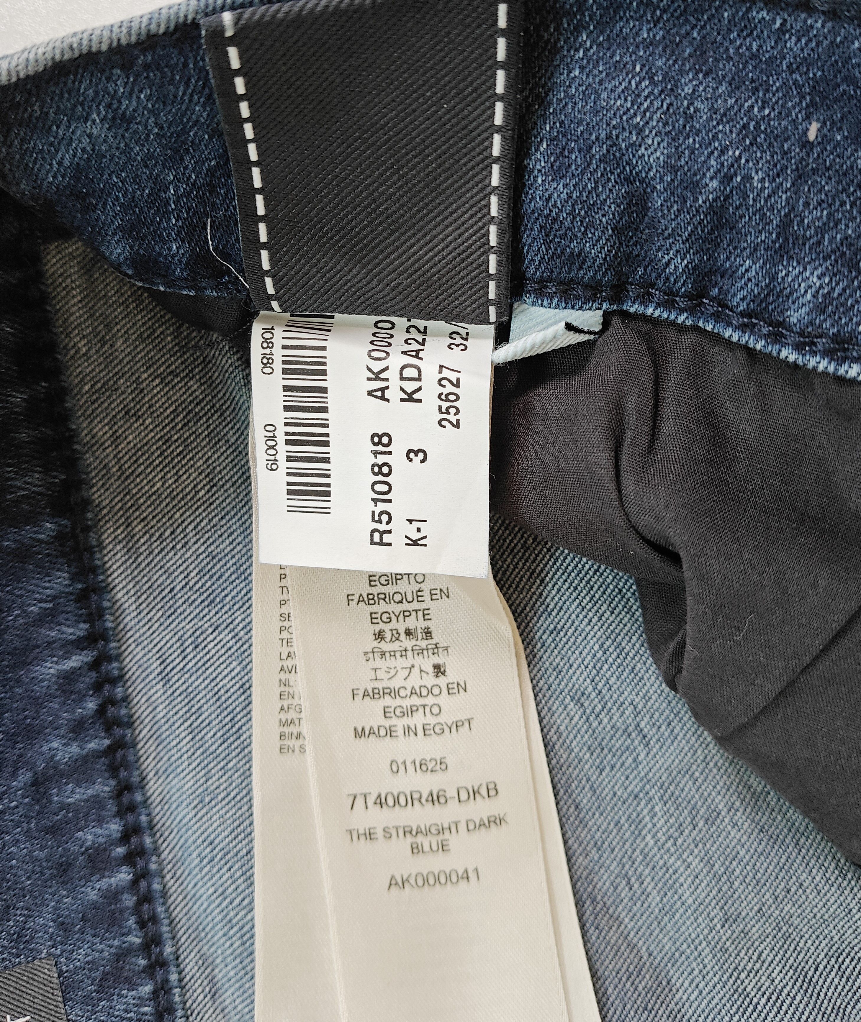 7 For All Mankind 7 For All ManKind THE STRAIGHT Jeans T/ 6008 Size US 32 / EU 48 - 10 Thumbnail