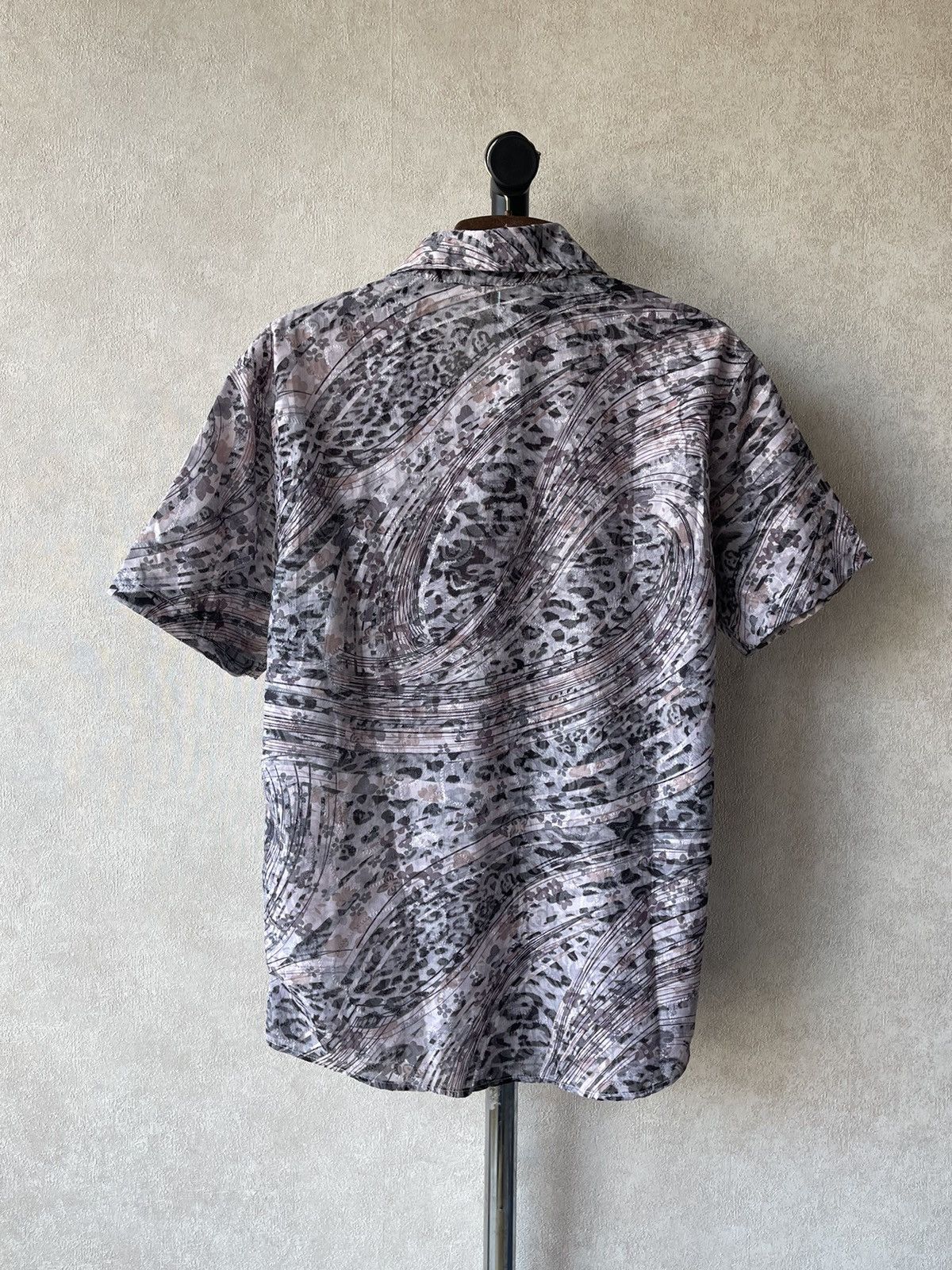Just Cavalli 90s Archive Just Cavalli Leopard Button Up Shirt LGB Style Size US L / EU 52-54 / 3 - 6 Thumbnail