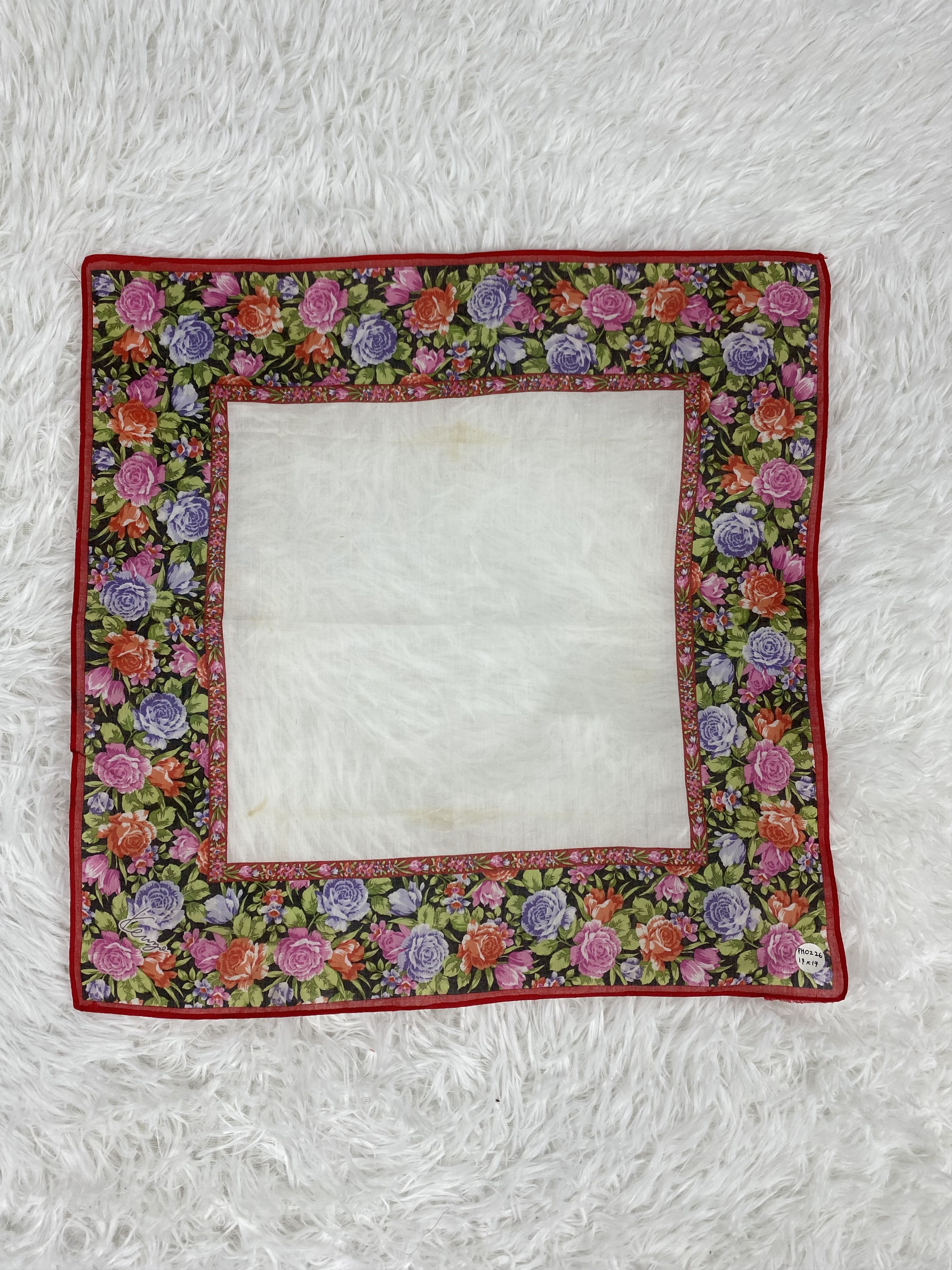 Kenzo Vintage Kenzo Handkerchief Neckerchief PH0226 Size ONE SIZE - 3 Thumbnail