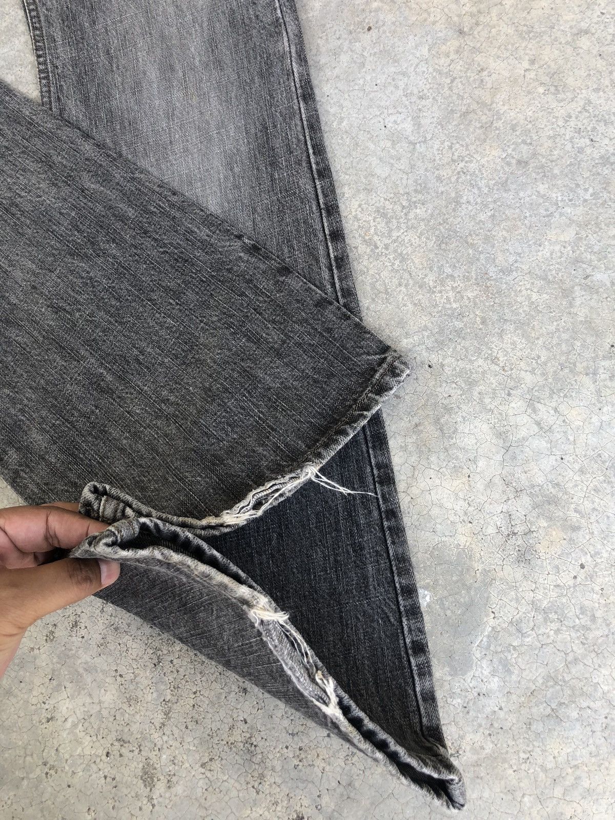 PPFM Japanese PPFM Flared Jeans Distressed Jeans Size US 32 / EU 48 - 13 Thumbnail