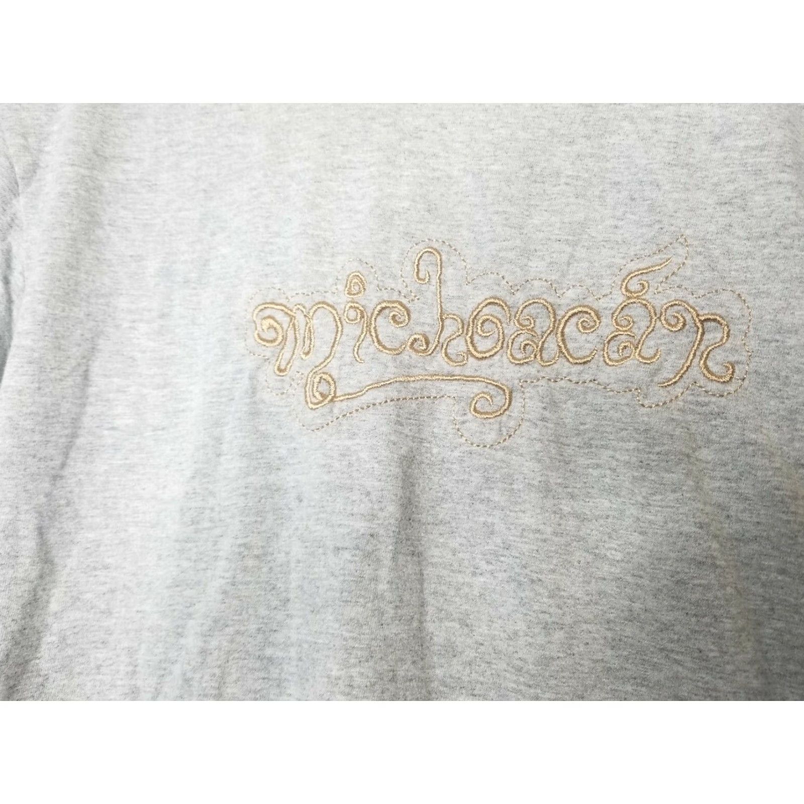 Vintage VINTAGE Mens L Embroidered MICHOACAN H MEXICO ESTADO STATE T Shirt Size US L / EU 52-54 / 3 - 4 Thumbnail