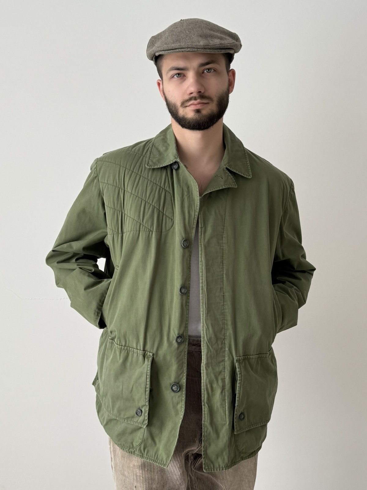 Japanese Brand × Le Mont Saint Michel × Vintage 1960s Swedish ‘Herrmann Jagdsport’ Hunting Shooting Jacket Size US L / EU 52-54 / 3 - 2 Thumbnail