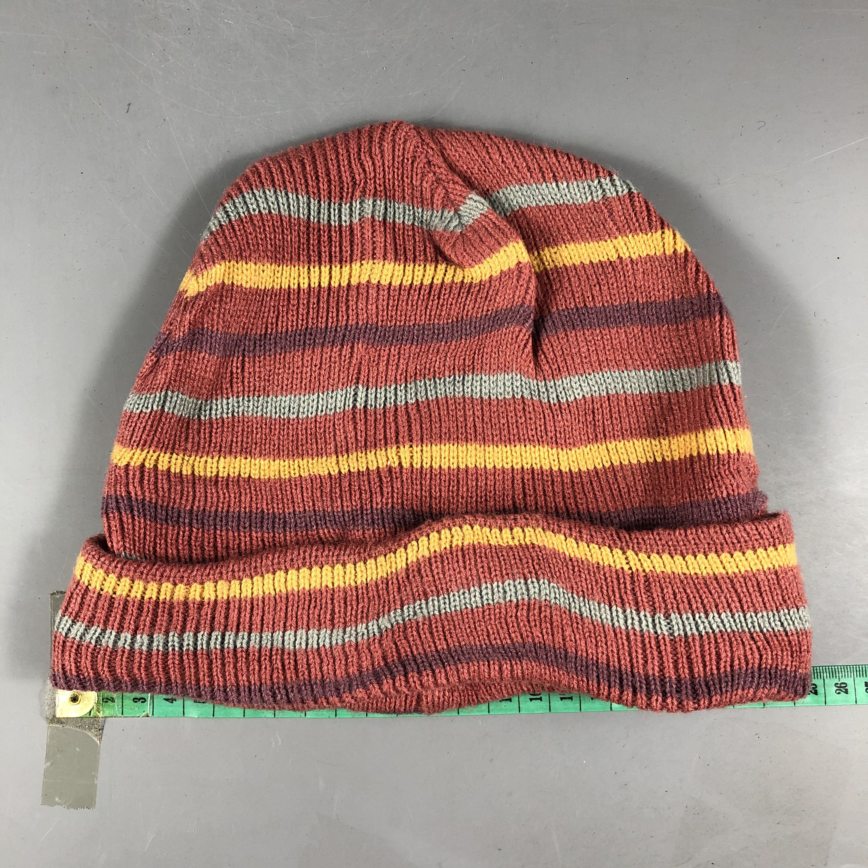 Japanese Brand Japanese Brand Stripe Beanie Size ONE SIZE - 3 Thumbnail