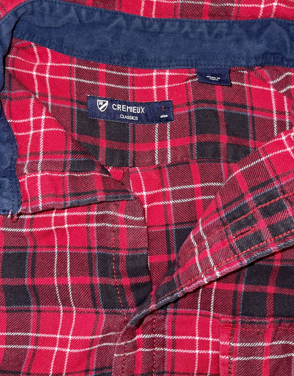 Cremieux Mens Plaid Button-Up Shirt Size Large Size US L / EU 52-54 / 3 - 2 Thumbnail