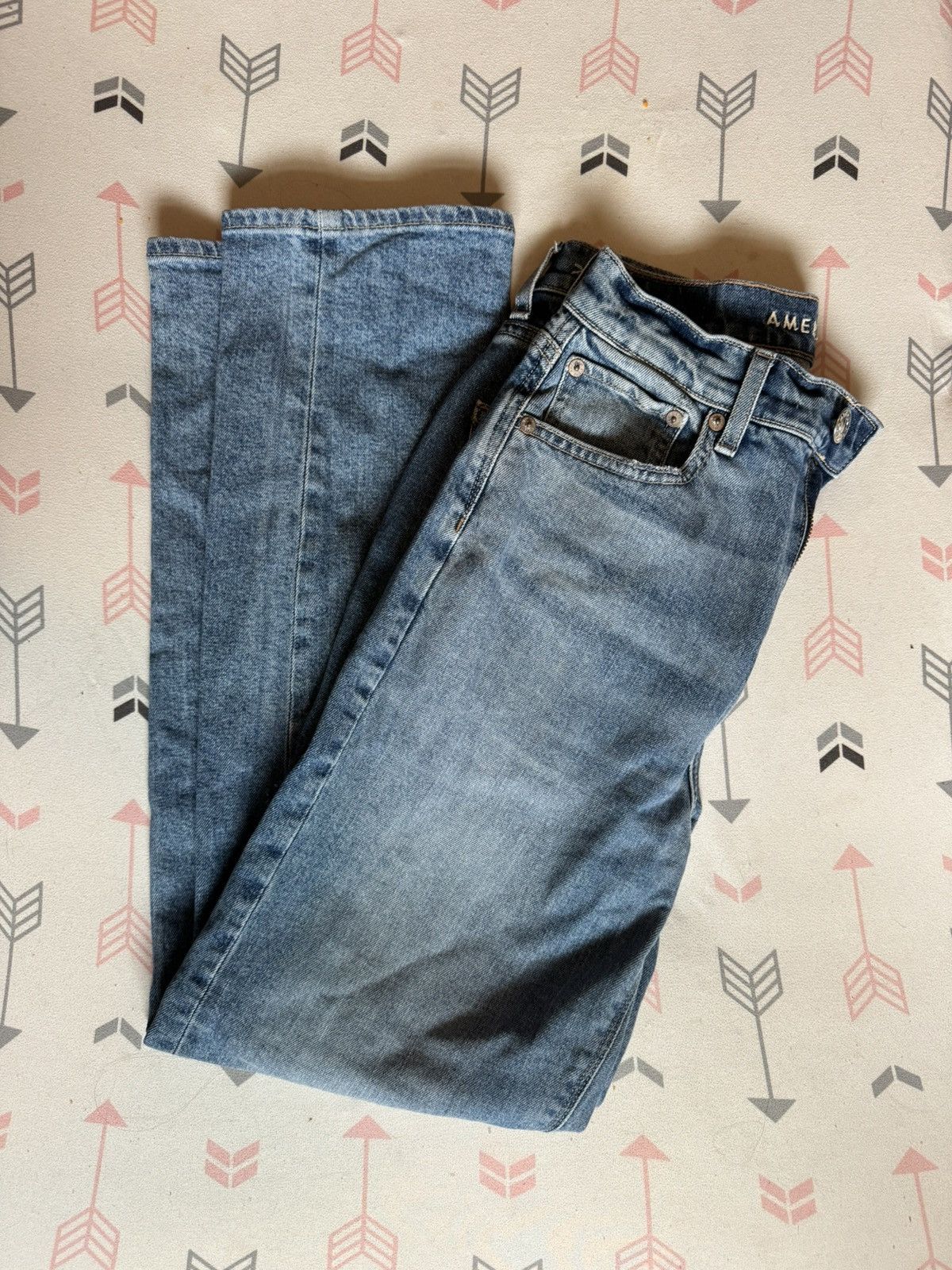 American Eagle Outfitters American Eagle Highest Rise 90s Boyfriend Jeans Size 25" / US 0 / IT 36 - 1 Thumbnail
