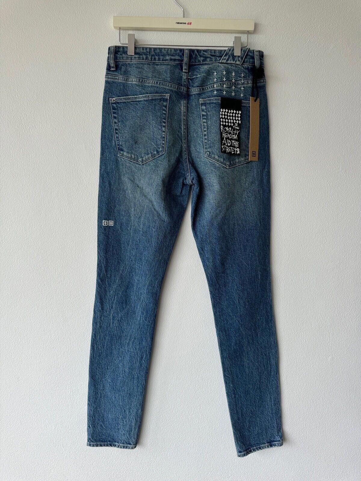 Ksubi Ksubi mens denim jean jeans chitch 32 blue tour heroism Size US 32 / EU 48 - 5 Thumbnail