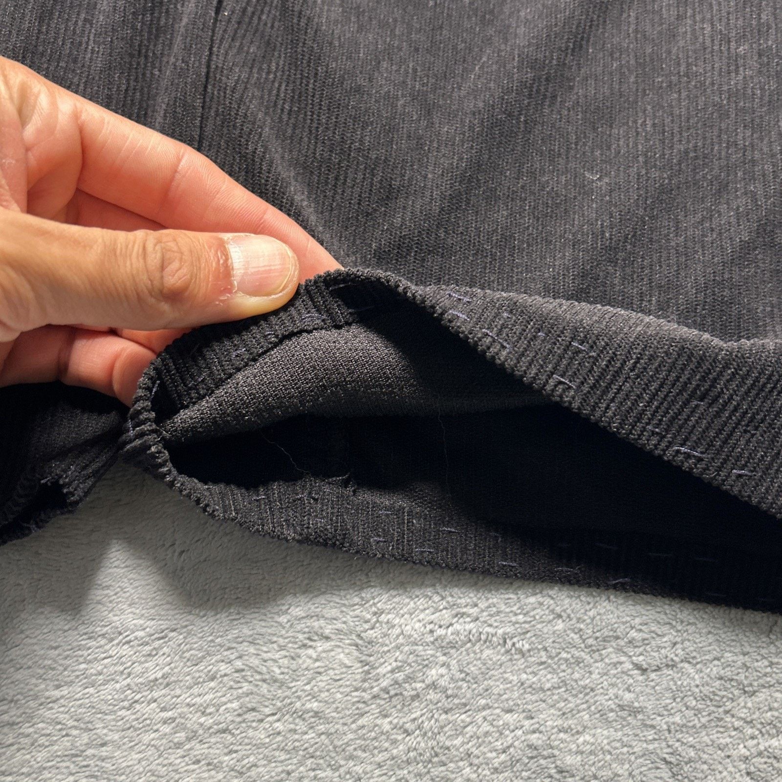 Croft & Barrow Corduroy Beyond Baggy Pants 24x26 Wide Leg Hamilton Baggie Size 26" / US 2 / IT 38 - 5 Thumbnail
