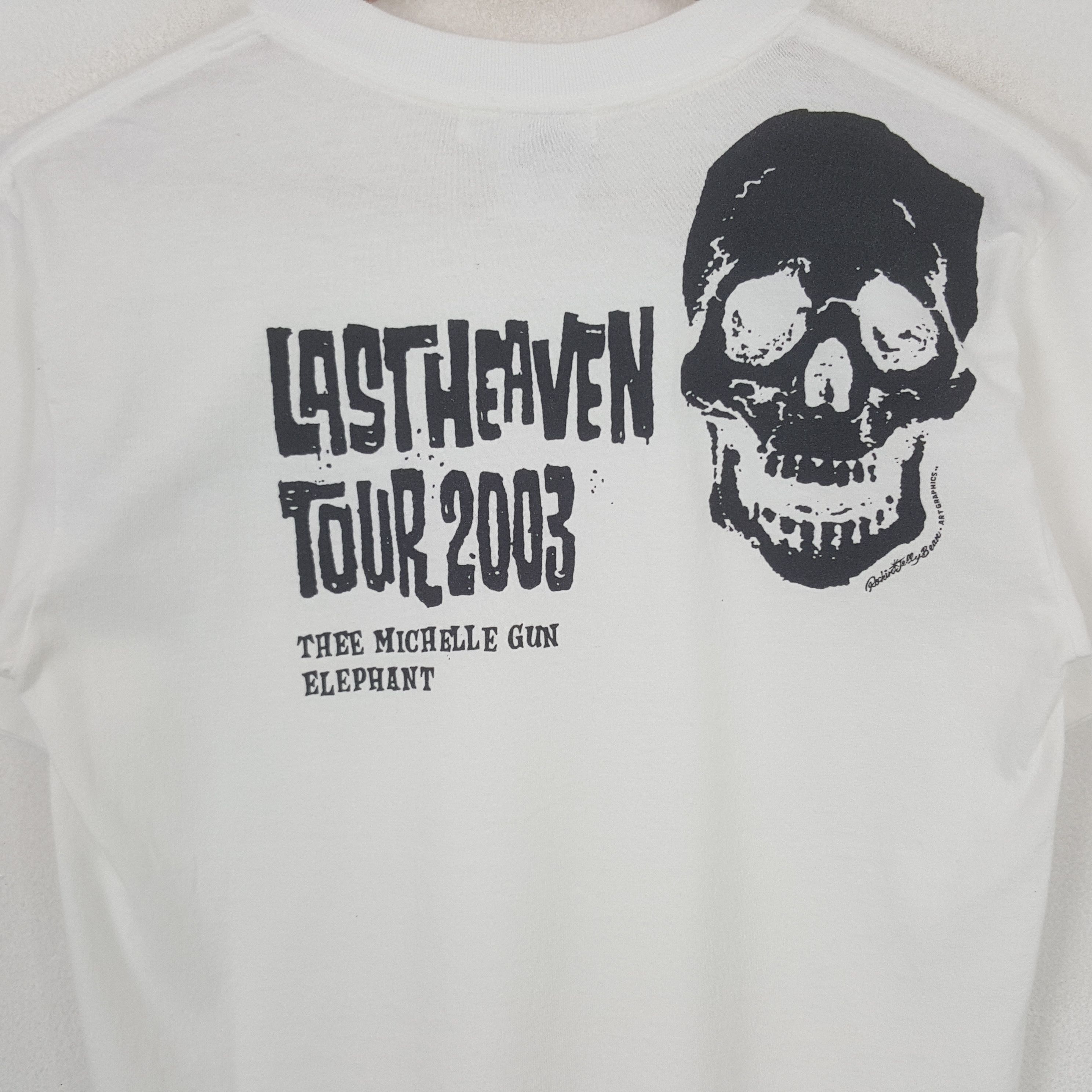 Band Tees Vintage The Michelle Last Heaven Tour 2003 Tshit RR2 Size US S / EU 44-46 / 1 - 2 Thumbnail