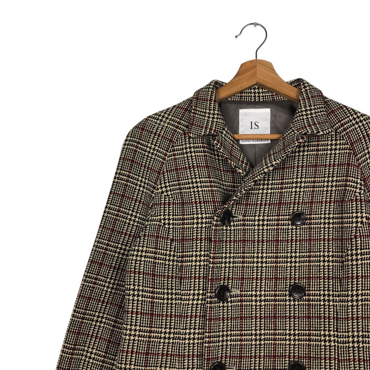Issey Miyake 📌Vintage Long Jacket Double Breast IS Sunao Kuwahara Japan Size US M / EU 48-50 / 2 - 9 Thumbnail