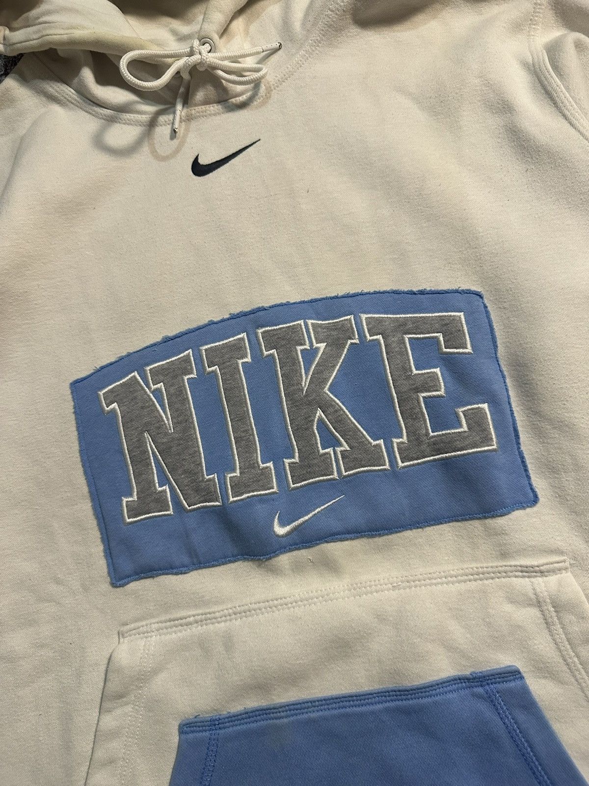 Nike Y2K REWORKED HOODIE NIKE CENTER Size US L / EU 52-54 / 3 - 3 Thumbnail