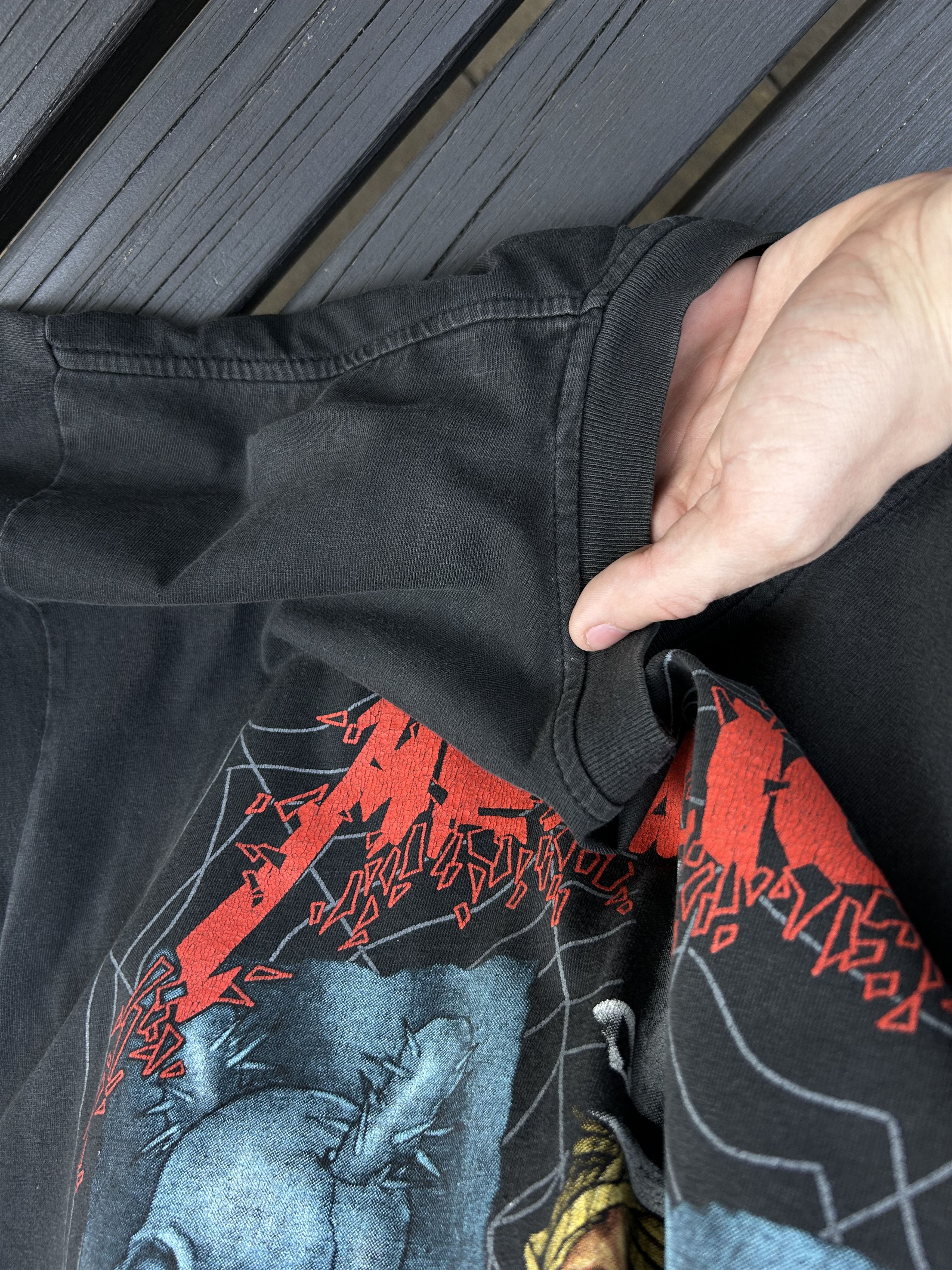 Band Tees Vintage 90s Metallica Ringmaster Rock Band T-shirt Size US L / EU 52-54 / 3 - 24 Thumbnail