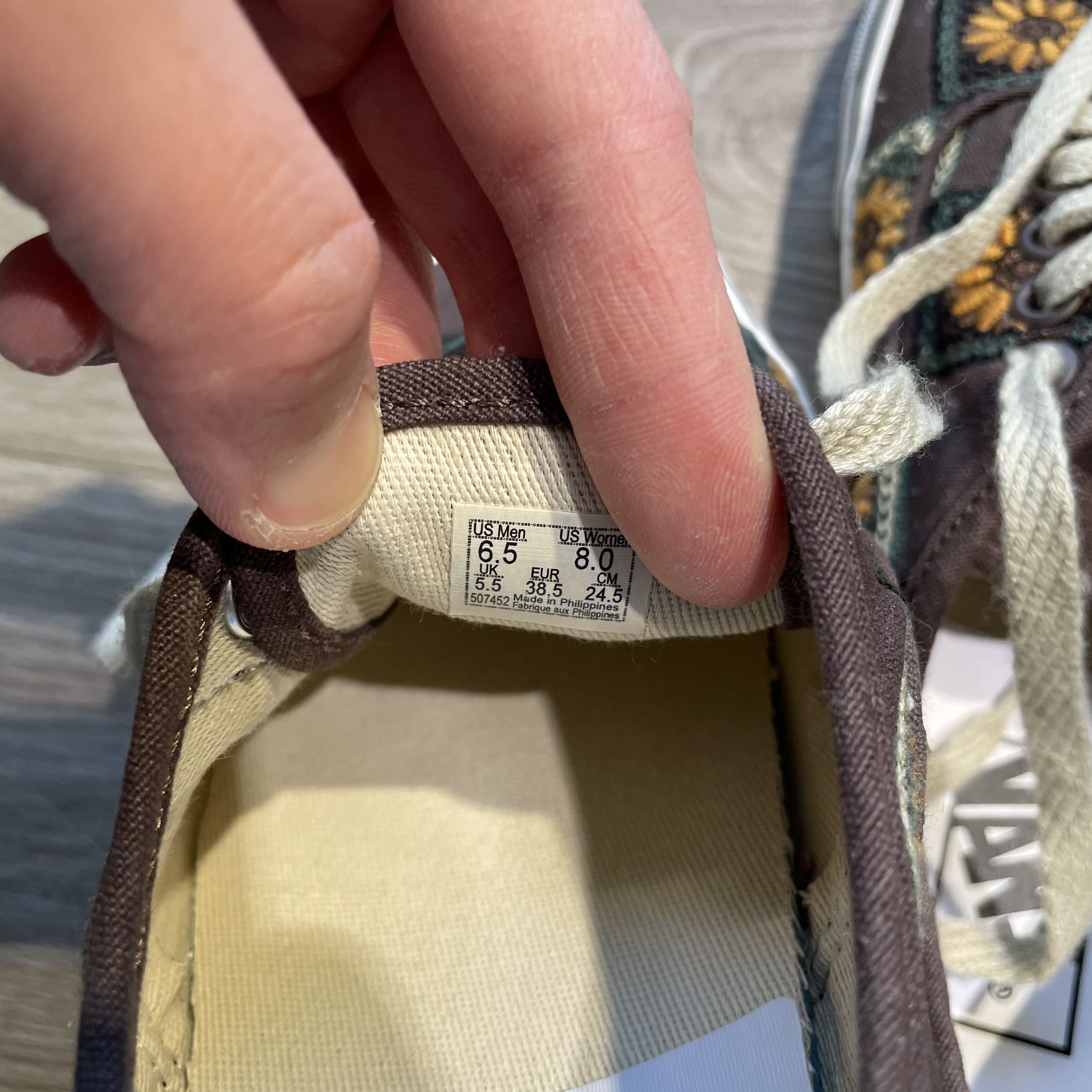 Vans Vans Authentic Embroidery Low Top Sneakers Size US 8 / IT 38 - 6 Thumbnail