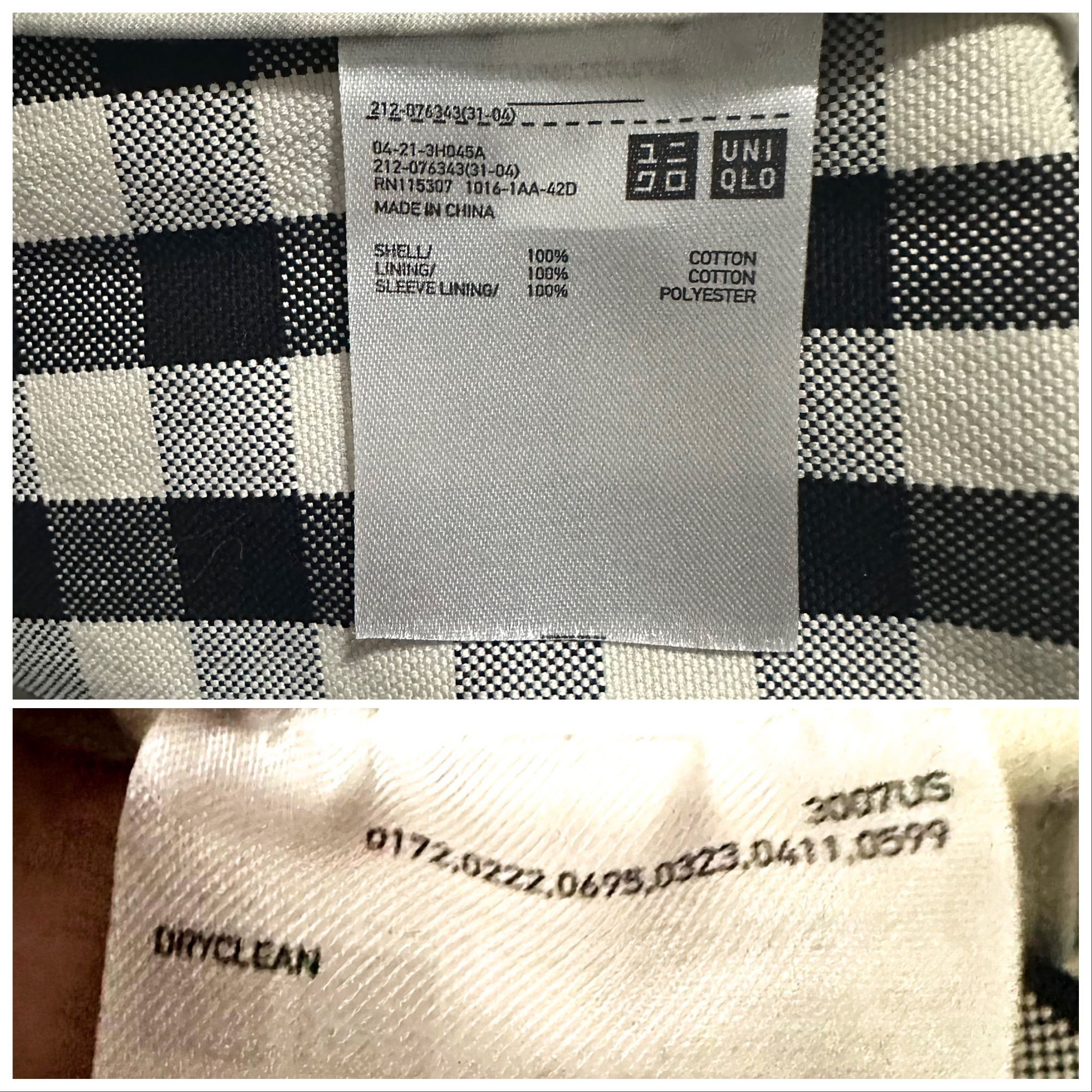 Uniqlo Uniqlo Designer Collab Gingham Coat XL Fits M-L Size XL / US 12-14 / IT 48-50 - 5 Thumbnail