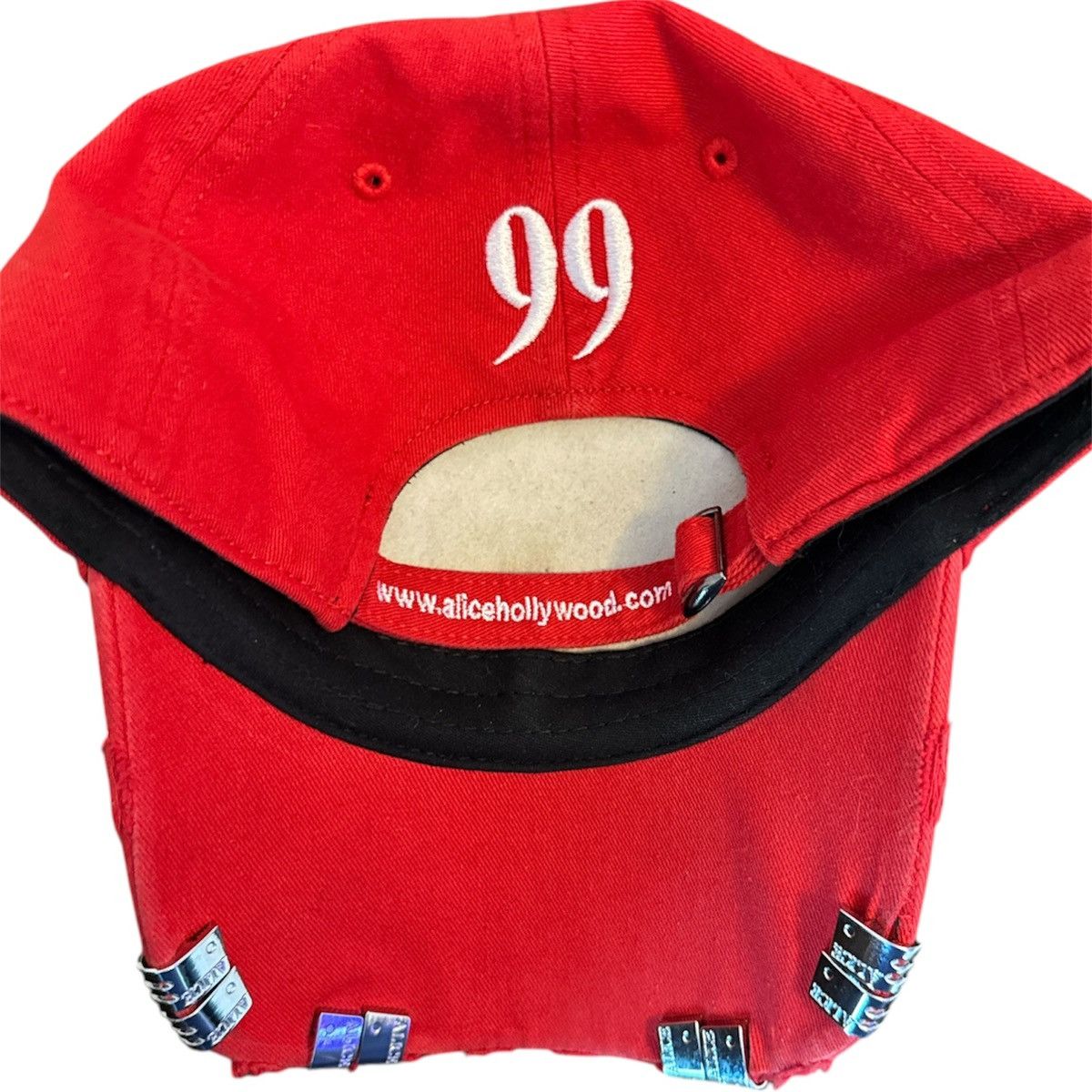 Alice Hollywood Alice Hollywood Red 99 Hat Size ONE SIZE - 2 Thumbnail