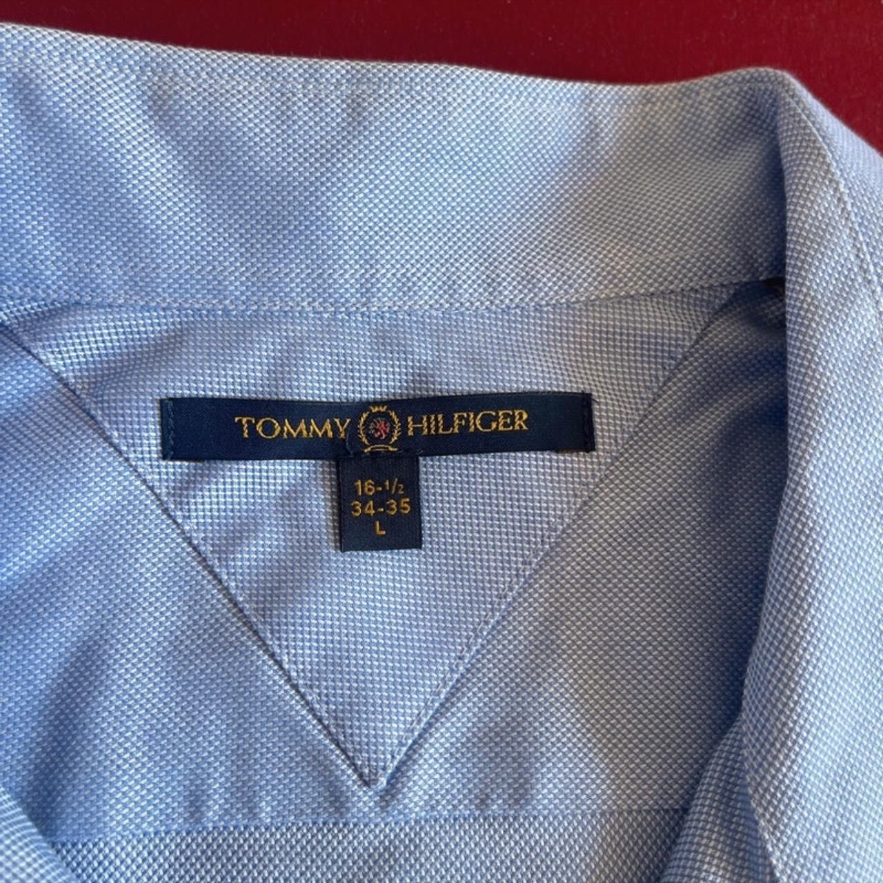 Tommy Hilfiger Tommy Hilfiger Vintage Button Down Dress Shirt Lion Crest Size US L / EU 52-54 / 3 - 2 Thumbnail