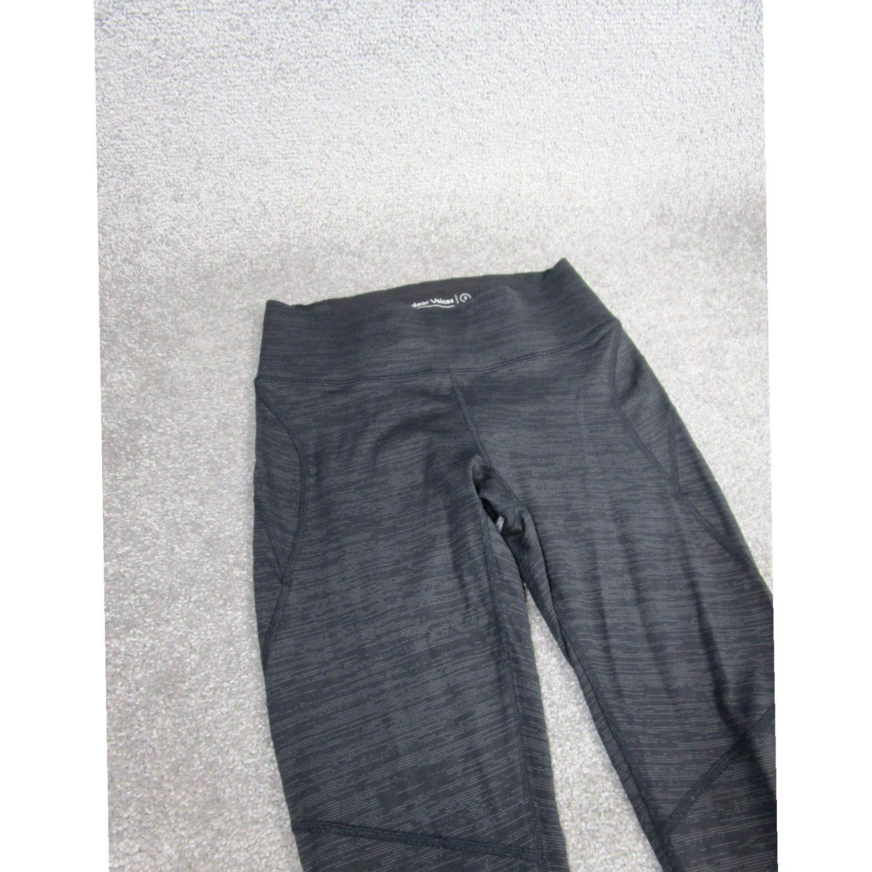 Outdoor Voices Outdoor Voices Womens Gray Crop Leggings Small Size 28" / US 6 / IT 42 - 2 Thumbnail