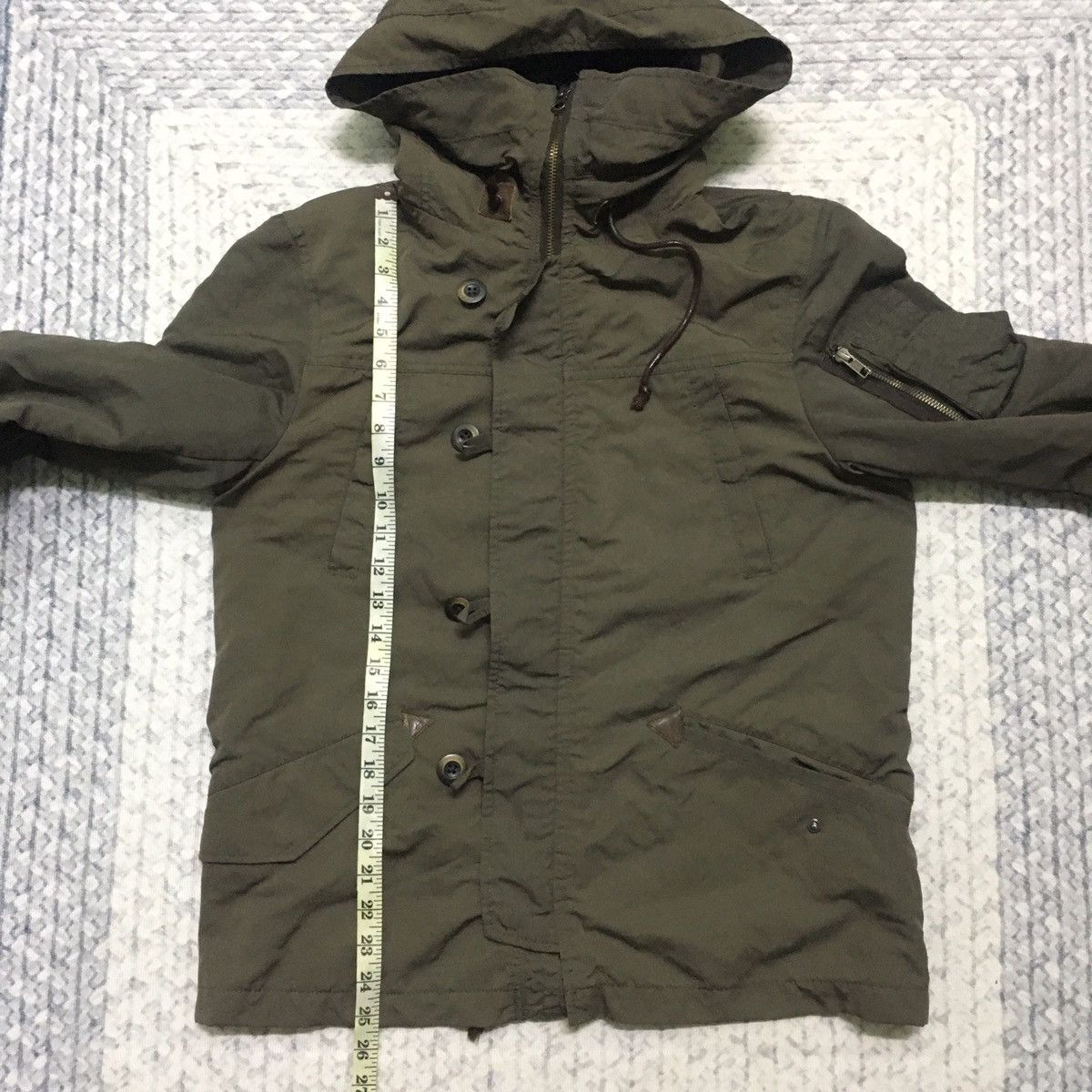 If Six Was Nine × Seditionaries Rare 291295=Homme Green Parka Jacket Size US M / EU 48-50 / 2 - 8 Thumbnail