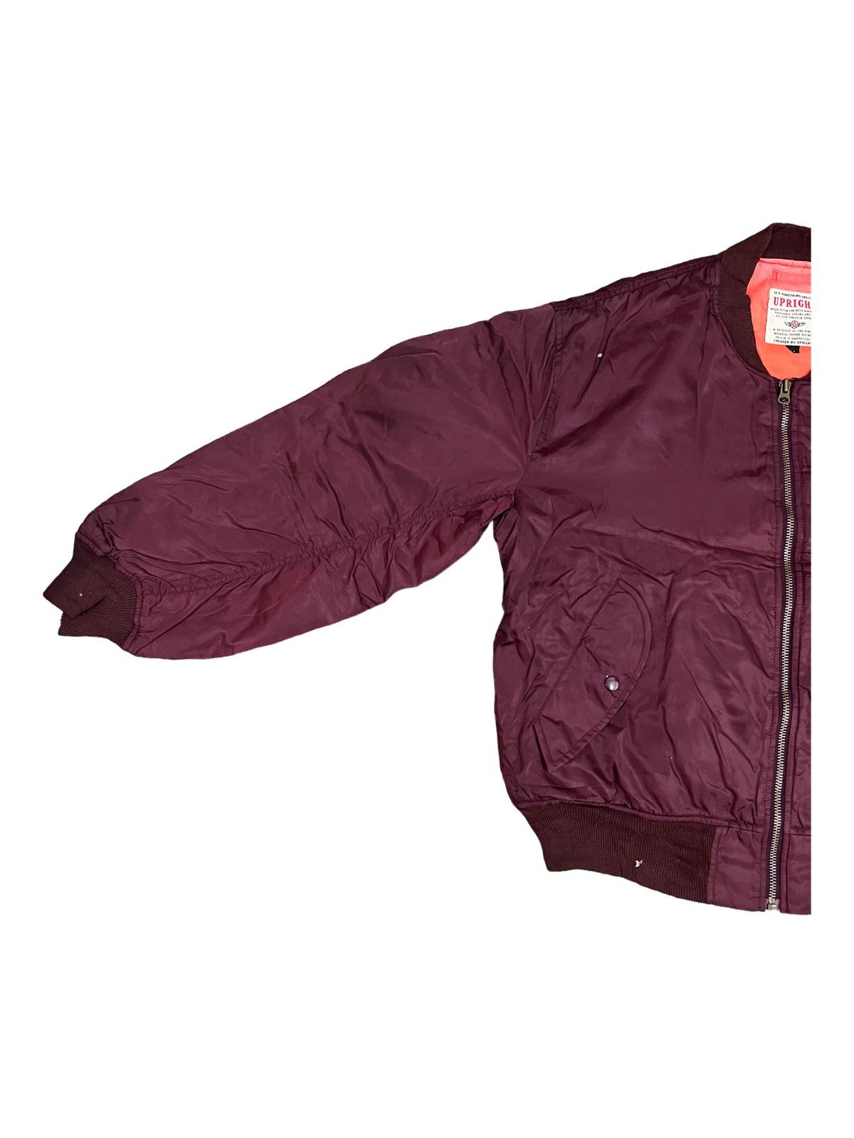 Designer × Japanese Brand Vintage Upright MA-1 Flight Bomber Style Jacket Size US L / EU 52-54 / 3 - 2 Thumbnail
