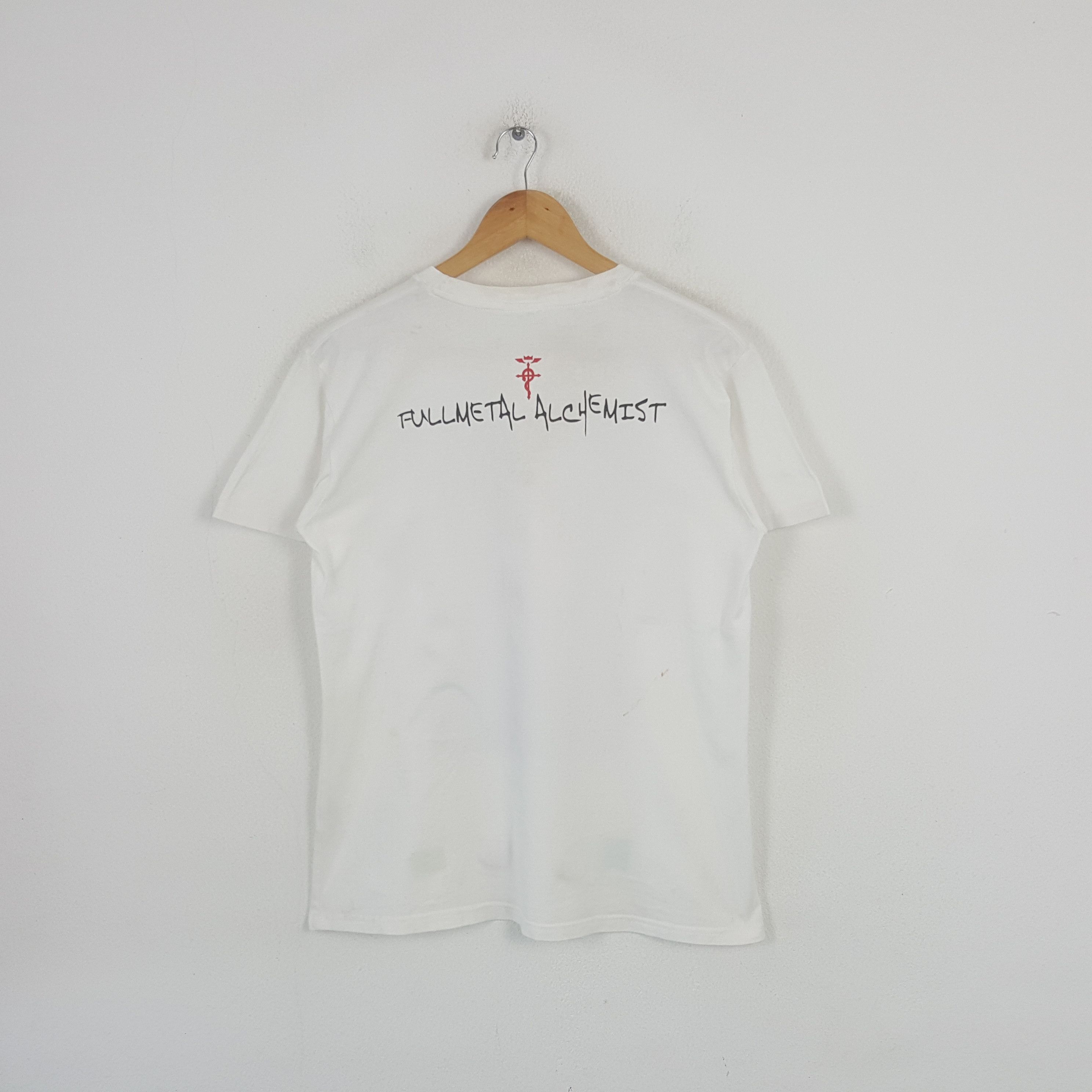 Anime Vintage Full Netal Alchemist Japanese Anime Tshirt RR17 Size US M / EU 48-50 / 2 - 3 Thumbnail