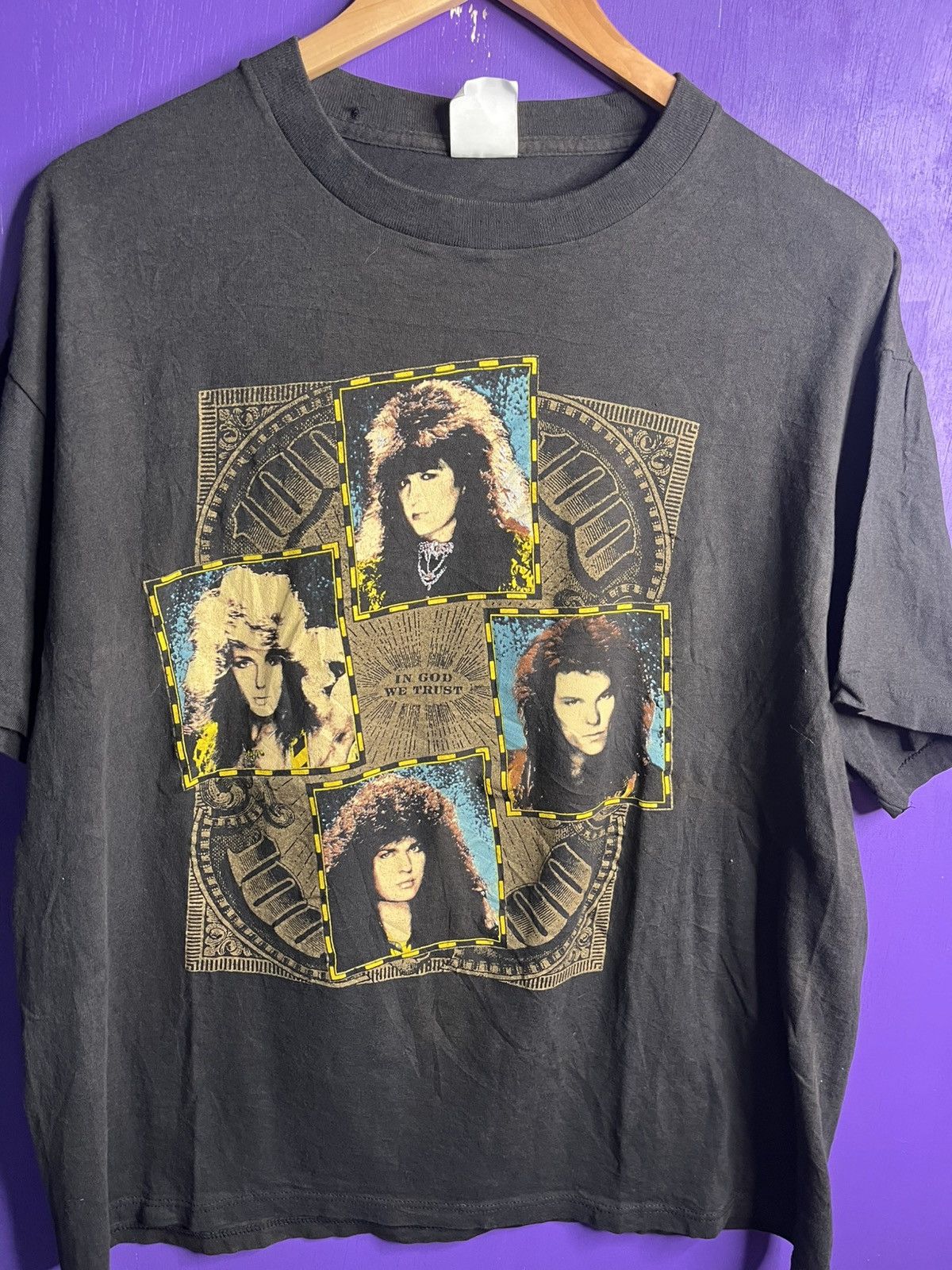 Band Tees × Vintage Vintage 80s Stryper Christian rock band t-shirt Size US XL / EU 56 / 4 - 3 Thumbnail