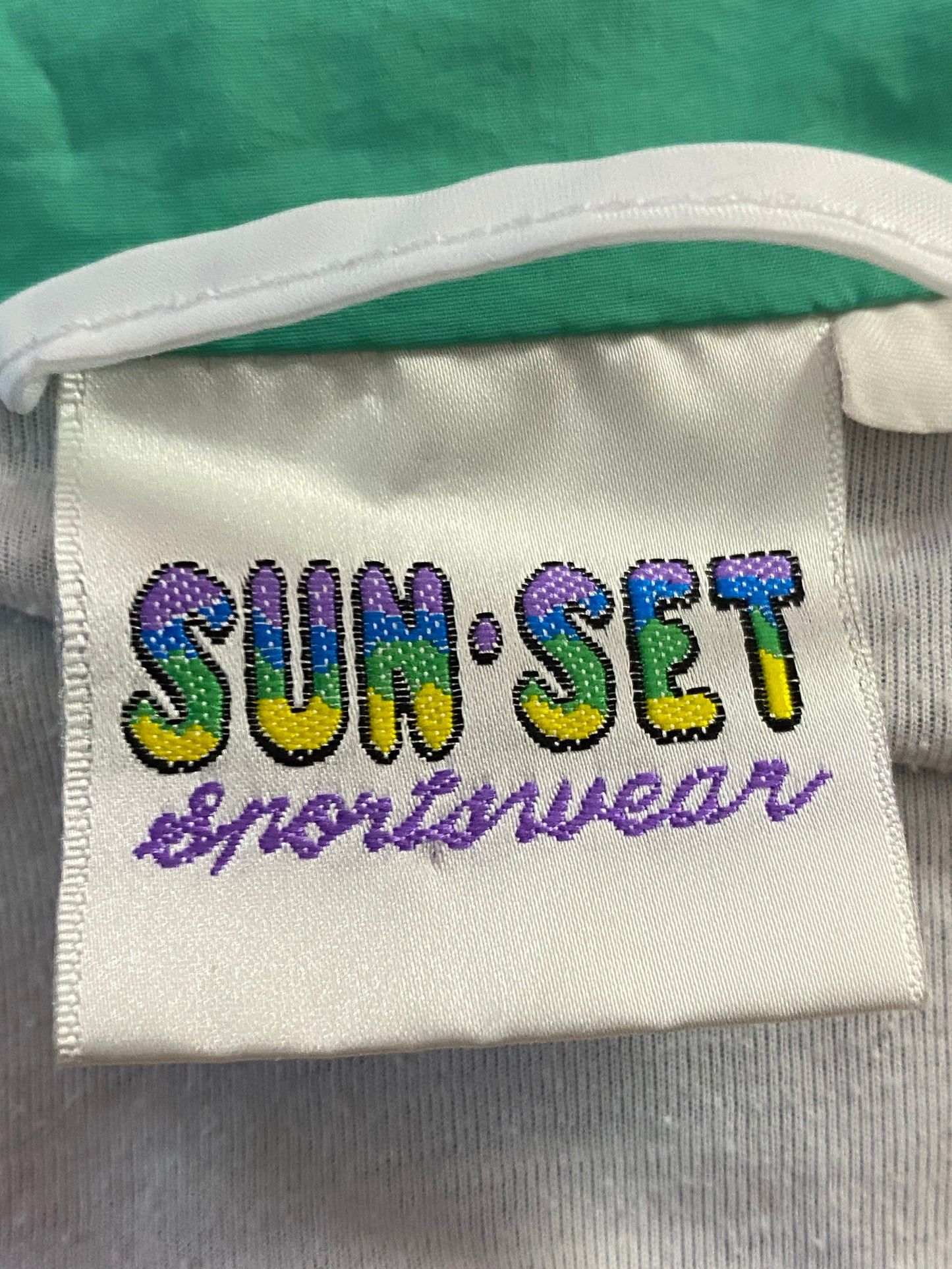 Vintage Sun Set Vintage Men's Abstract Print Windbreaker Jacket - M Size US M / EU 48-50 / 2 - 5 Thumbnail