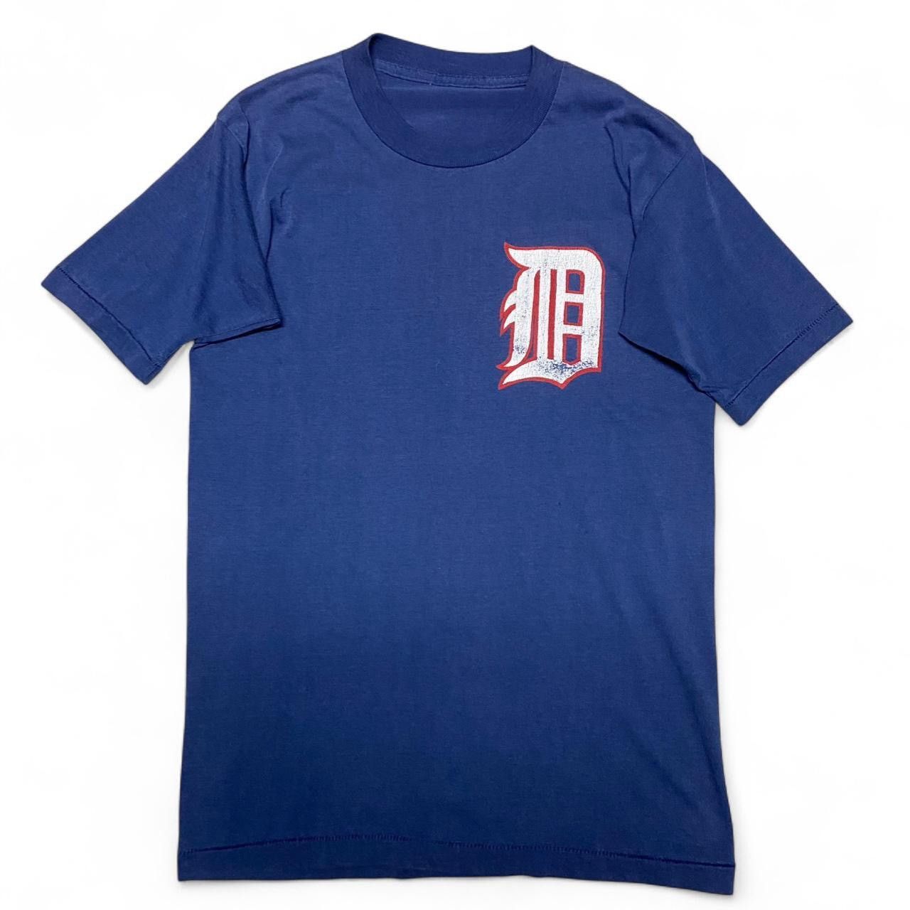 Other Vintage Detroit tigers mlb navy faded t-shirt Size US M / EU 48-50 / 2 - 2 Thumbnail