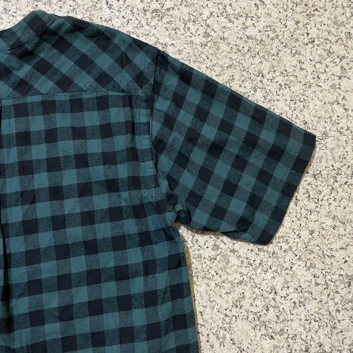 Sacai Sacai SS17 Buffalo Check Plaid Shirt w/ Shoulder Zipper RARE Size US L / EU 52-54 / 3 - 17 Thumbnail