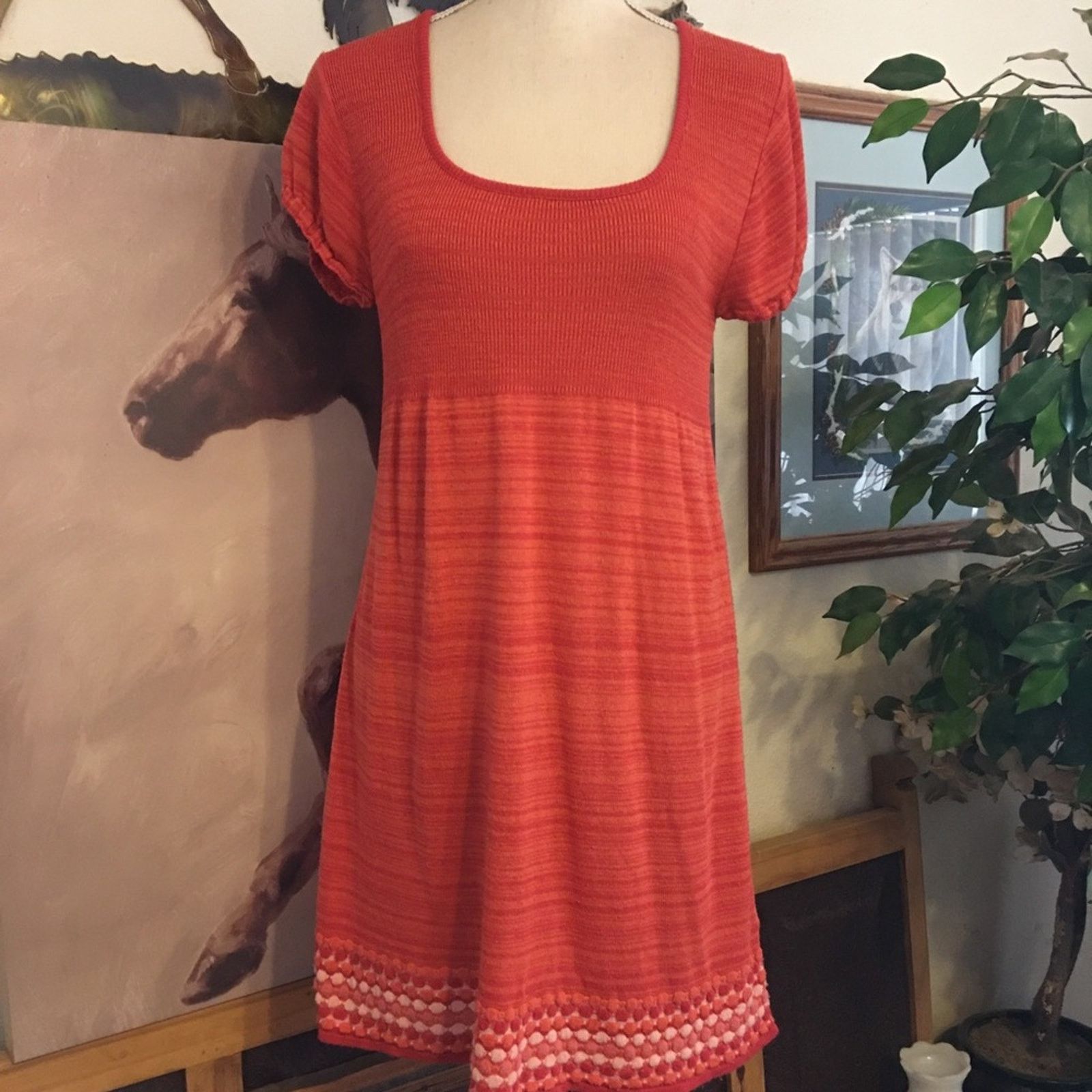 Other Xhilaration short sleeve tunic dress L Size L / US 10 / IT 46 - 1 Thumbnail