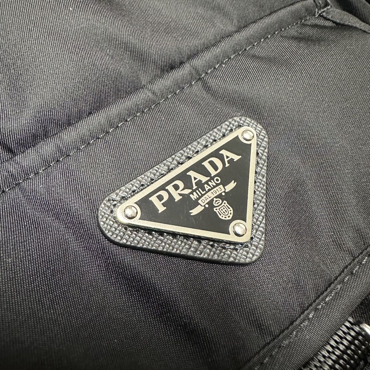 Prada Prada FW21 Re-Nylon Utility S M mens black jacket puffer Size US M / EU 48-50 / 2 - 10 Thumbnail