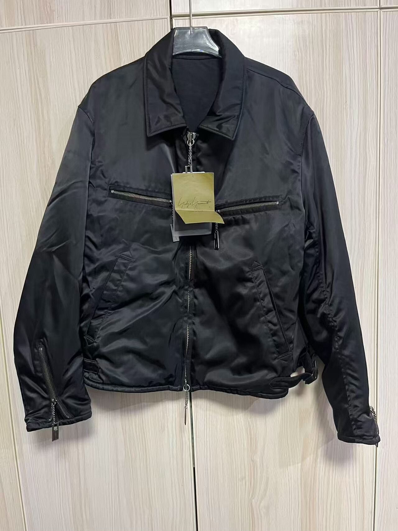 Yohji Yamamoto Yohji Yamamoto Black Nylon Jacket Size 2 Size US M / EU 48-50 / 2 - 1 Thumbnail