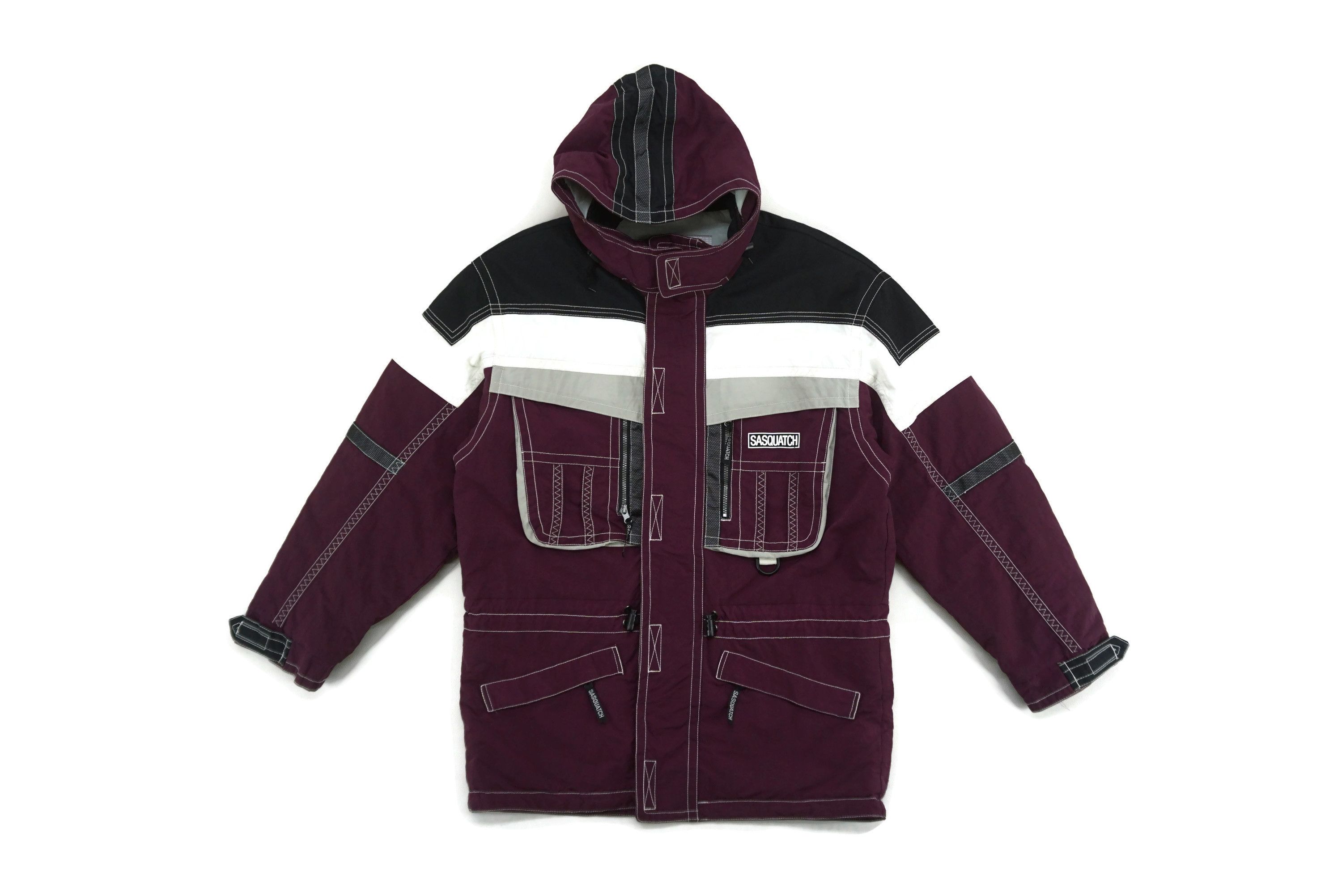 Sasquatchfabrix Sasquatch Ski Jacket Hooded Windbreaker Jacket Size US XL / EU 56 / 4 - 1 Thumbnail