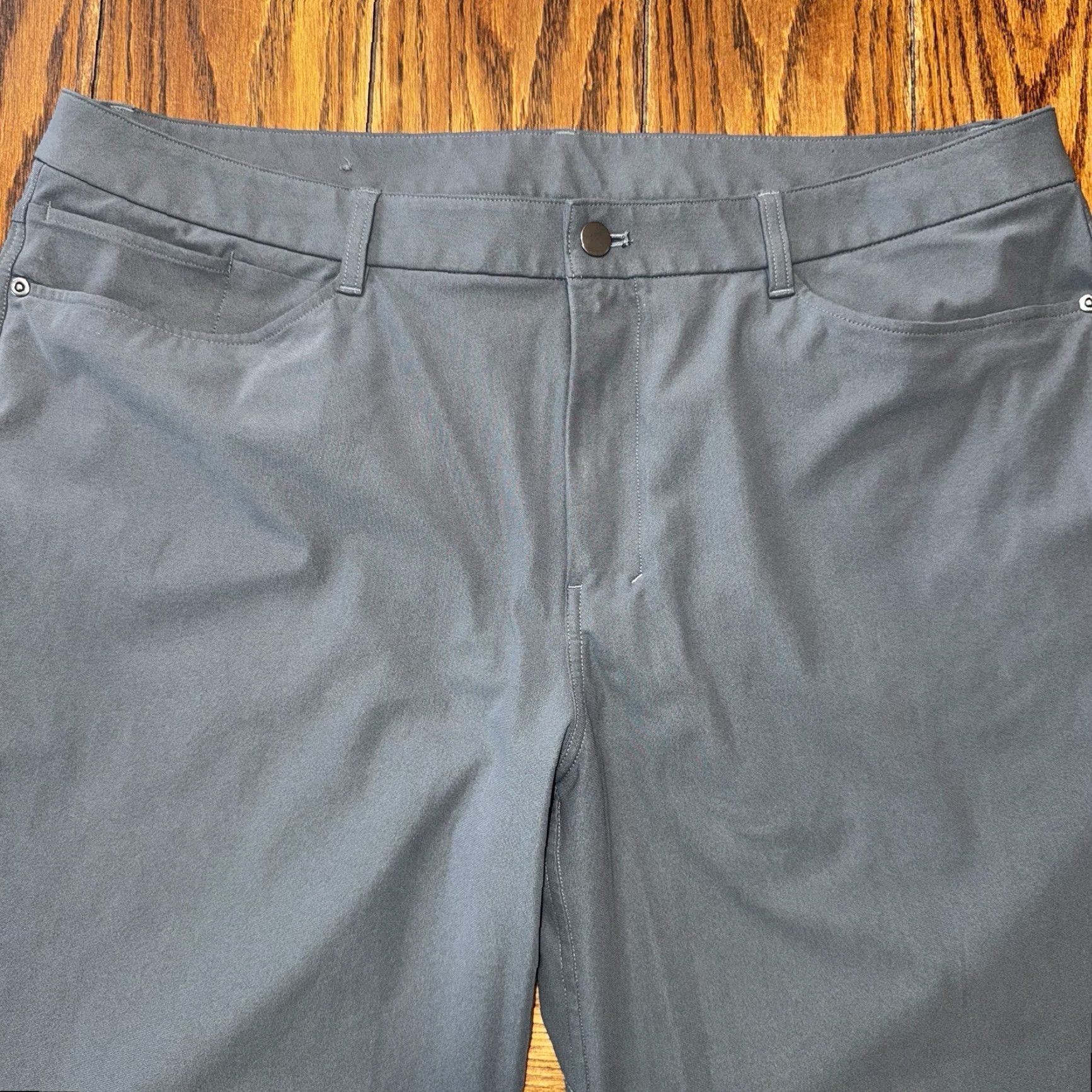 Lululemon Lululemon Men’s Blue Pants 40x31 Regular Stretch Zip Pocket Pants Men Blue 40 31 City Classic Golf Hiking Walking Size US 40 / EU 56 - 3 Thumbnail