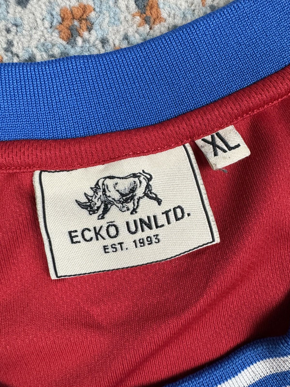 Ecko Unltd. × Vintage Vintage y2k Ecko Unltd basketball style mesh jersey tank top Size US XL / EU 56 / 4 - 10 Thumbnail