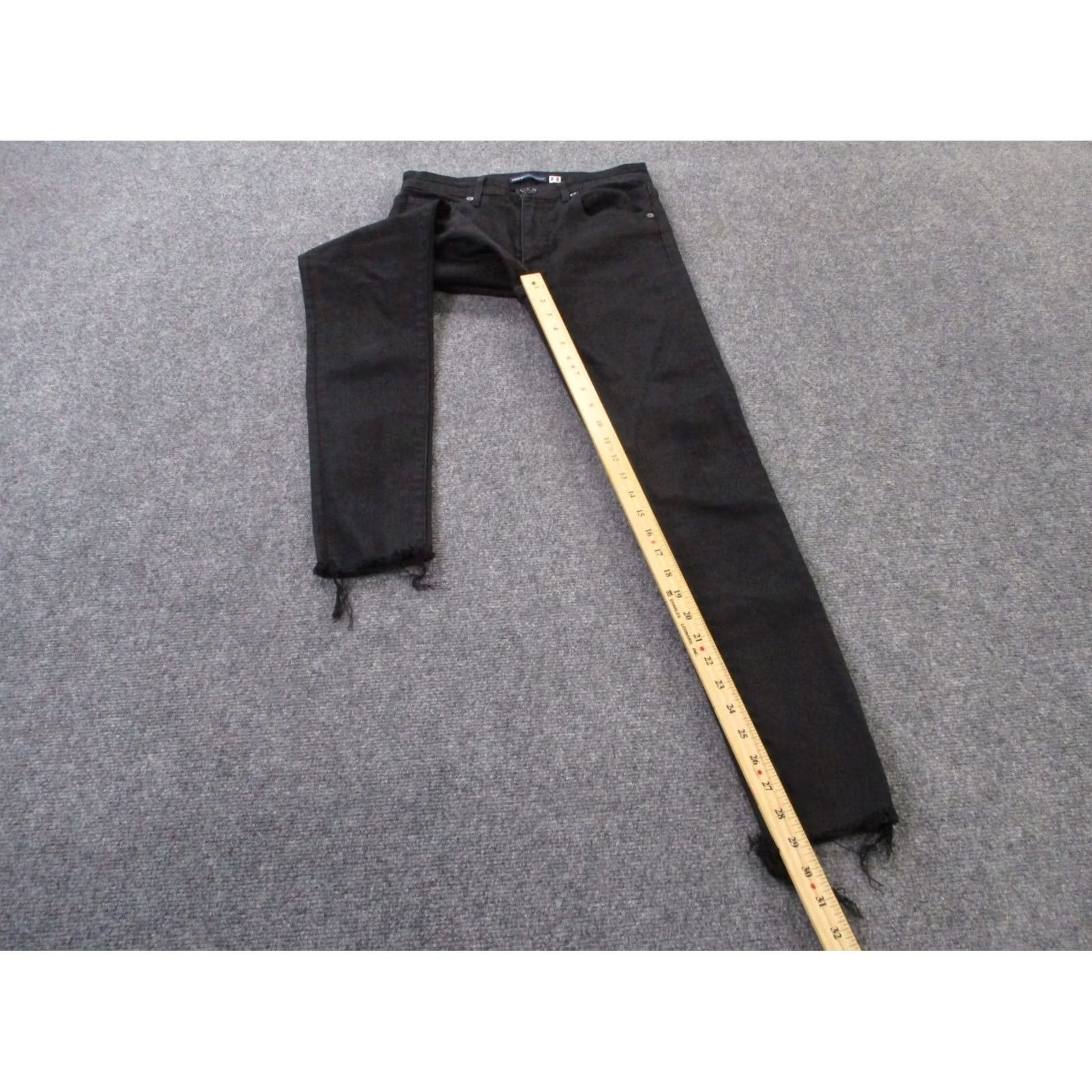 Levi's VINTAGE Levi's Jeans Womens 27 721 High Rise Skinny Blue Tab Stretch Frayed Selvedge Size 28" / US 6 / IT 42 - 3 Thumbnail