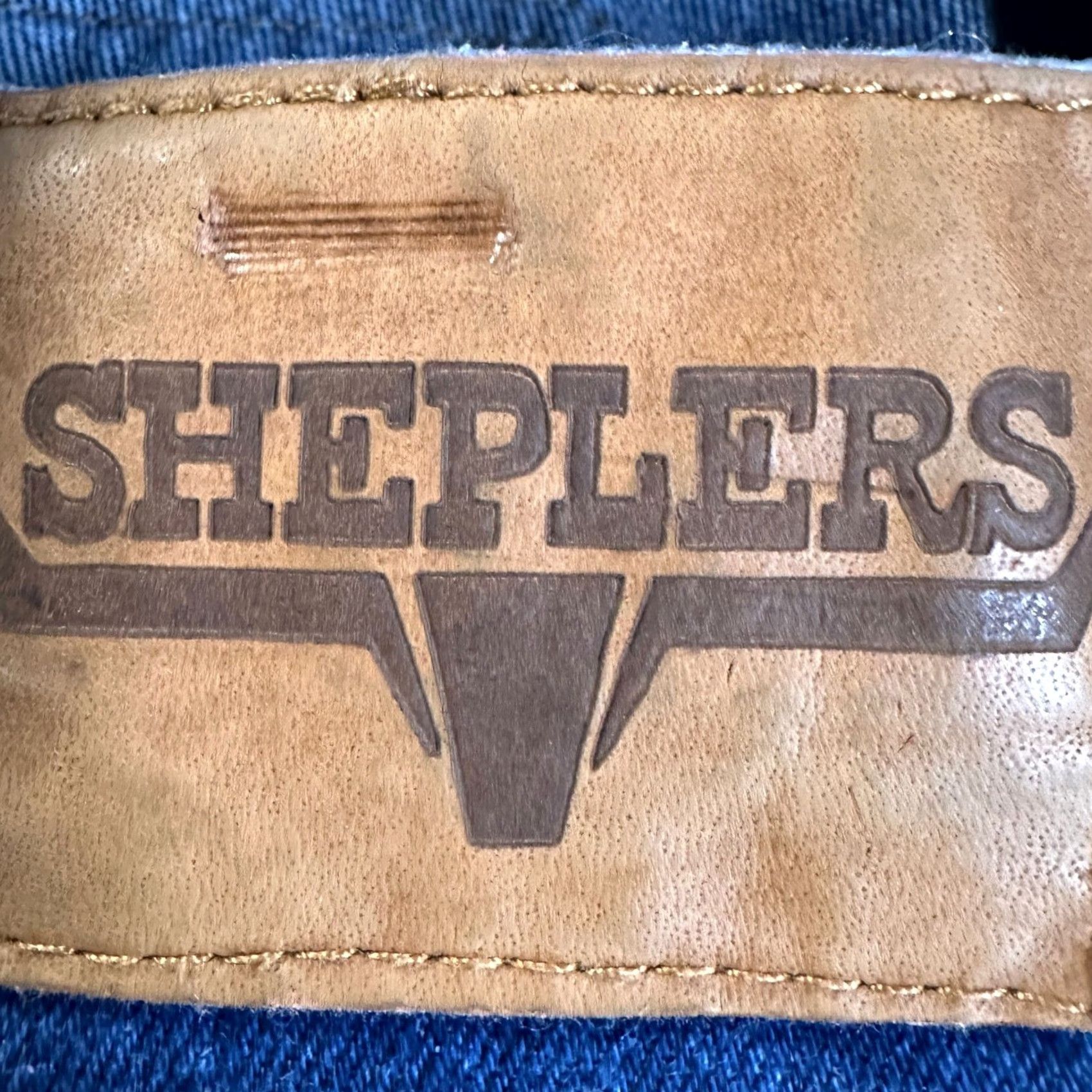 Vintage VINTAGE Sheplers Jeans Bootcut Mens 38X36 Blue Western Cowboy Rodeo 5 Pockets Size US 38 / EU 54 - 4 Thumbnail