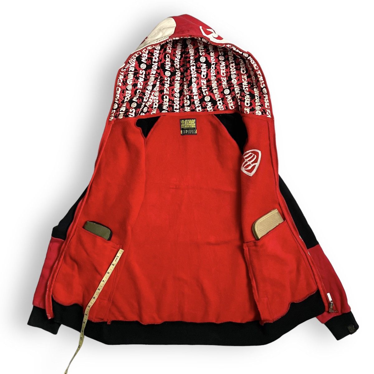 Hysteric Glamour STAGE HYALINE OF WORLD FULL ZIP HOODIE SWEATER Size US M / EU 48-50 / 2 - 4 Thumbnail