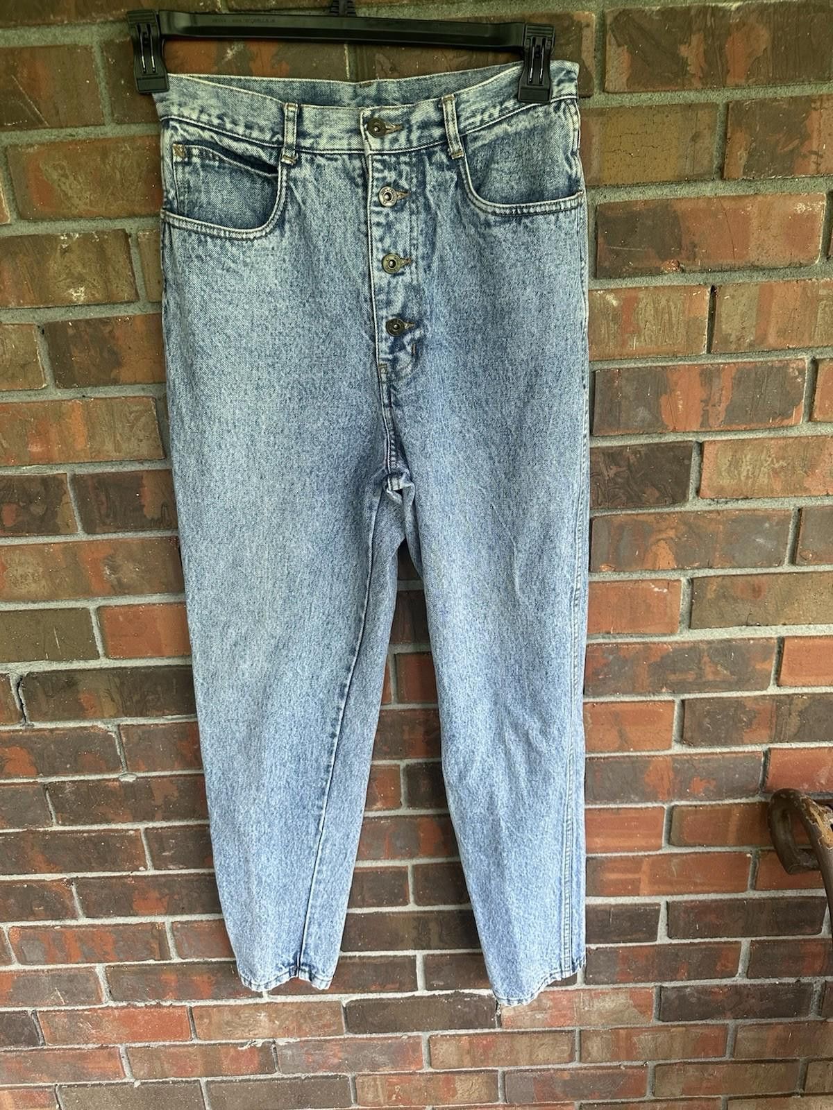 Riot Society Women's Vintage Jeans Stonewash 80s Size 2 Light wash Rio Size 26" / US 2 / IT 38 - 1 Thumbnail