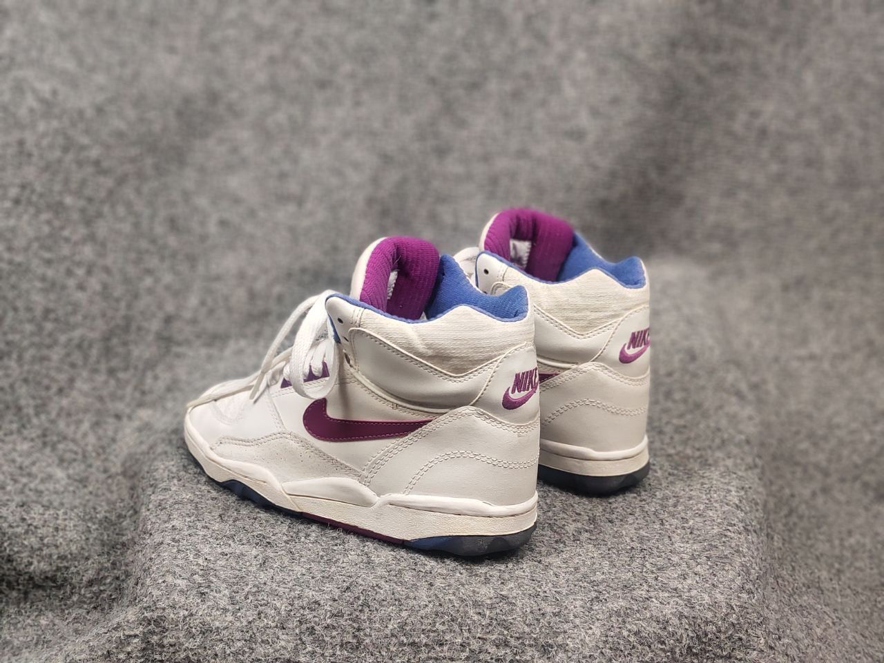 Nike Rare Vintage Original 90's Nike court flare Hi top sneakers Size US 8 / IT 38 - 15 Thumbnail