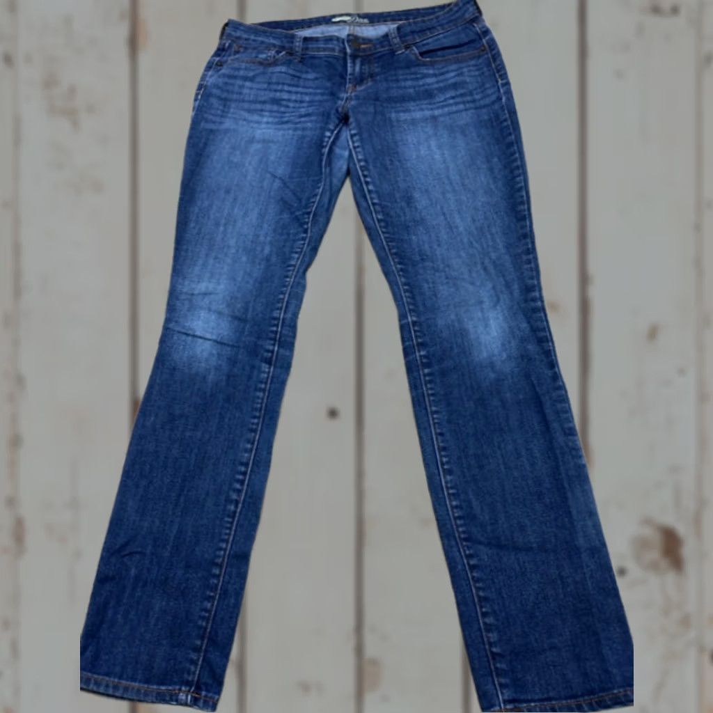 Old Navy Old Navy Jeans Women's 30 Blue Denim Skinny Stretch The Diva Jeans Regular 5-Pocket Size 30" / US 8 / IT 44 - 1 Thumbnail