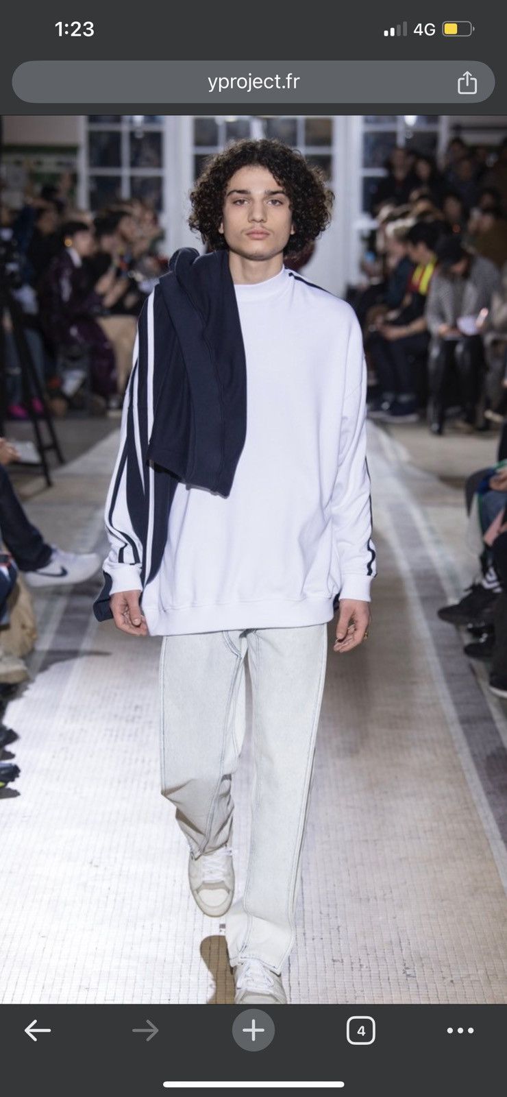 Y/Project Y Project 18fw oversized runway double sweaters Size US S / EU 44-46 / 1 - 1 Thumbnail